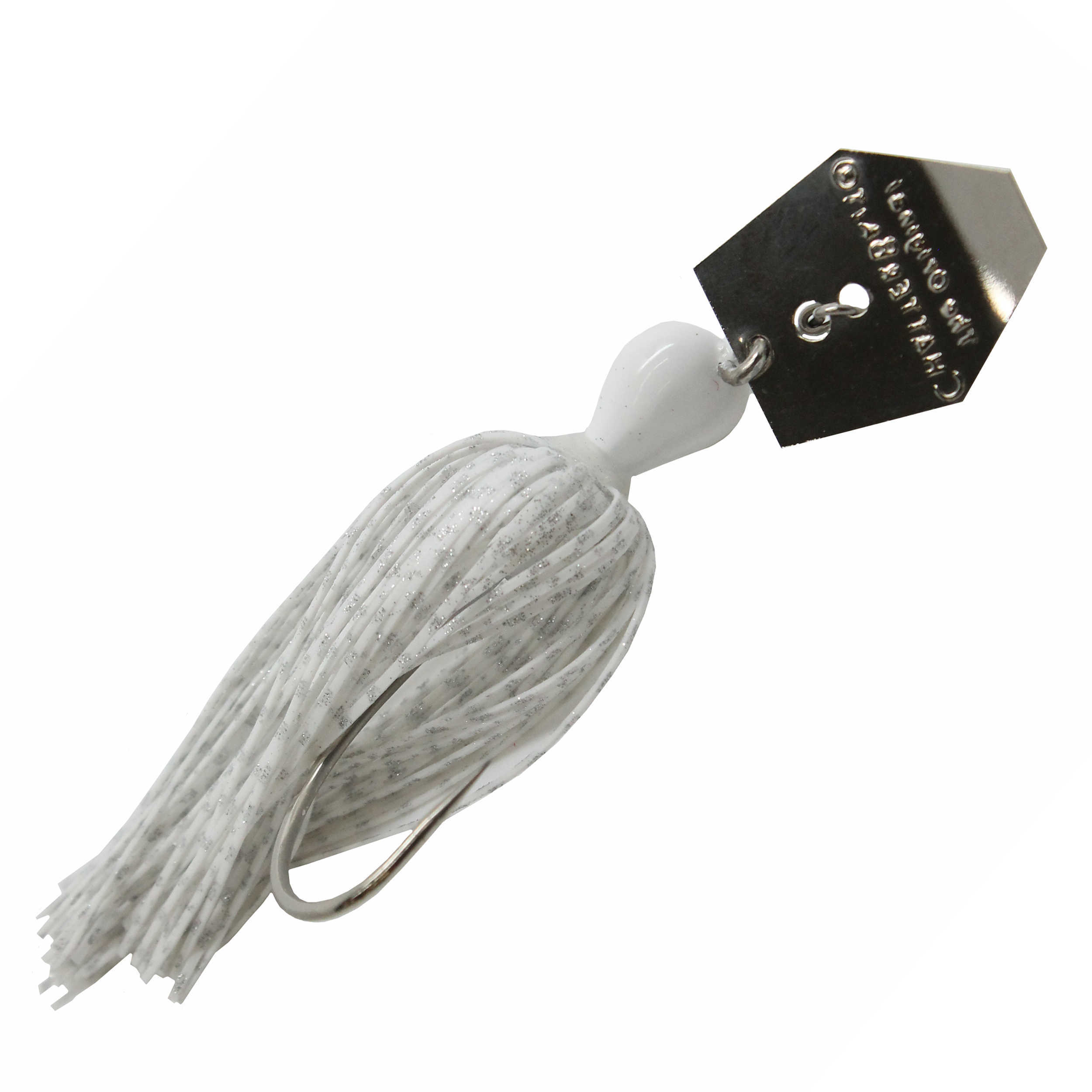 Z-Man Fishing Products Chatter Bait 3/8 Ounce White Lure, Md: CB38-08