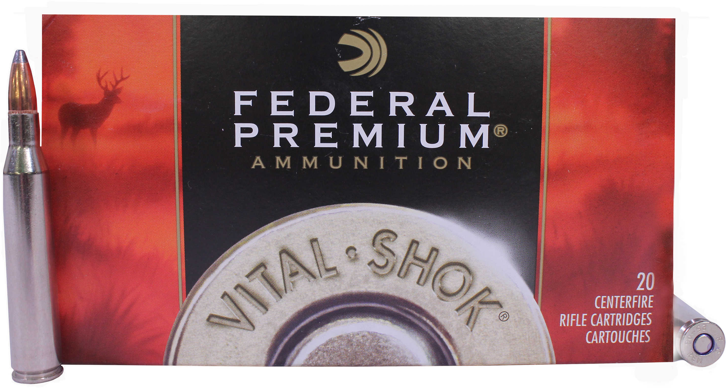 25-06 Rem 115 Grain PARTITION 20 Rounds Federal Ammunition Remington