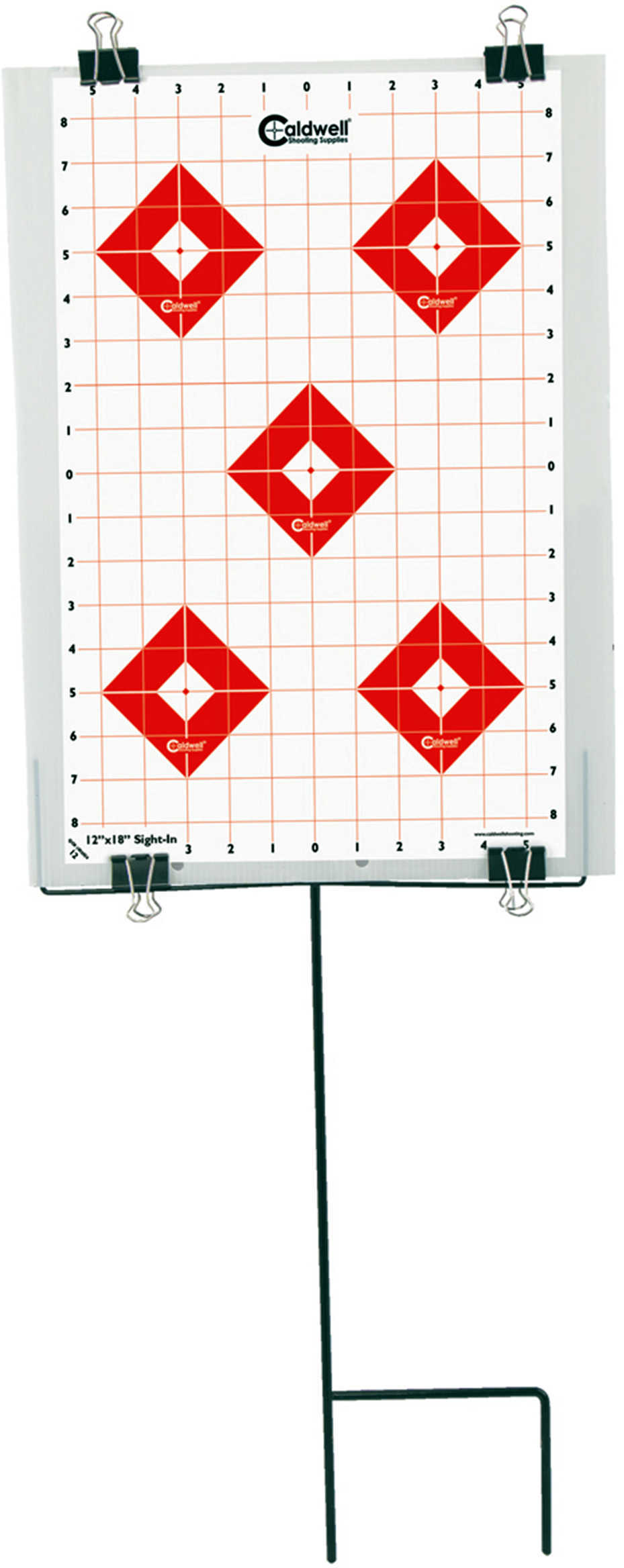 Battenfeld 110005 Ultra Portable Target Stand Black/White/Red Steel