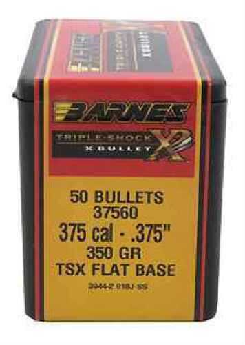 Barnes 375 Caliber .375 Diameter 350 Grain TSX Boat Tail 50 Count