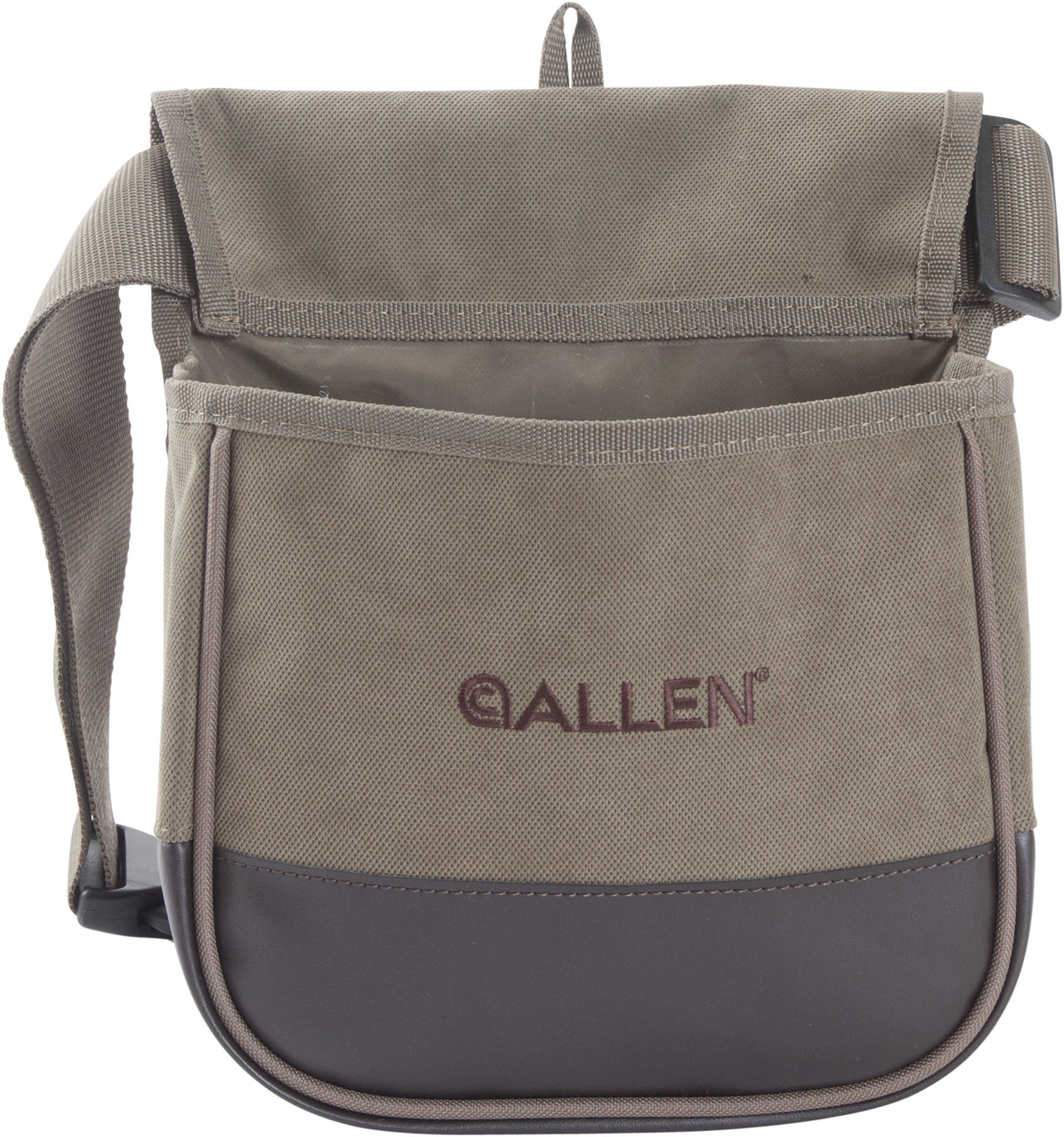 Allen 2306 Select Double Compartment Tan Canvas Shell Bag