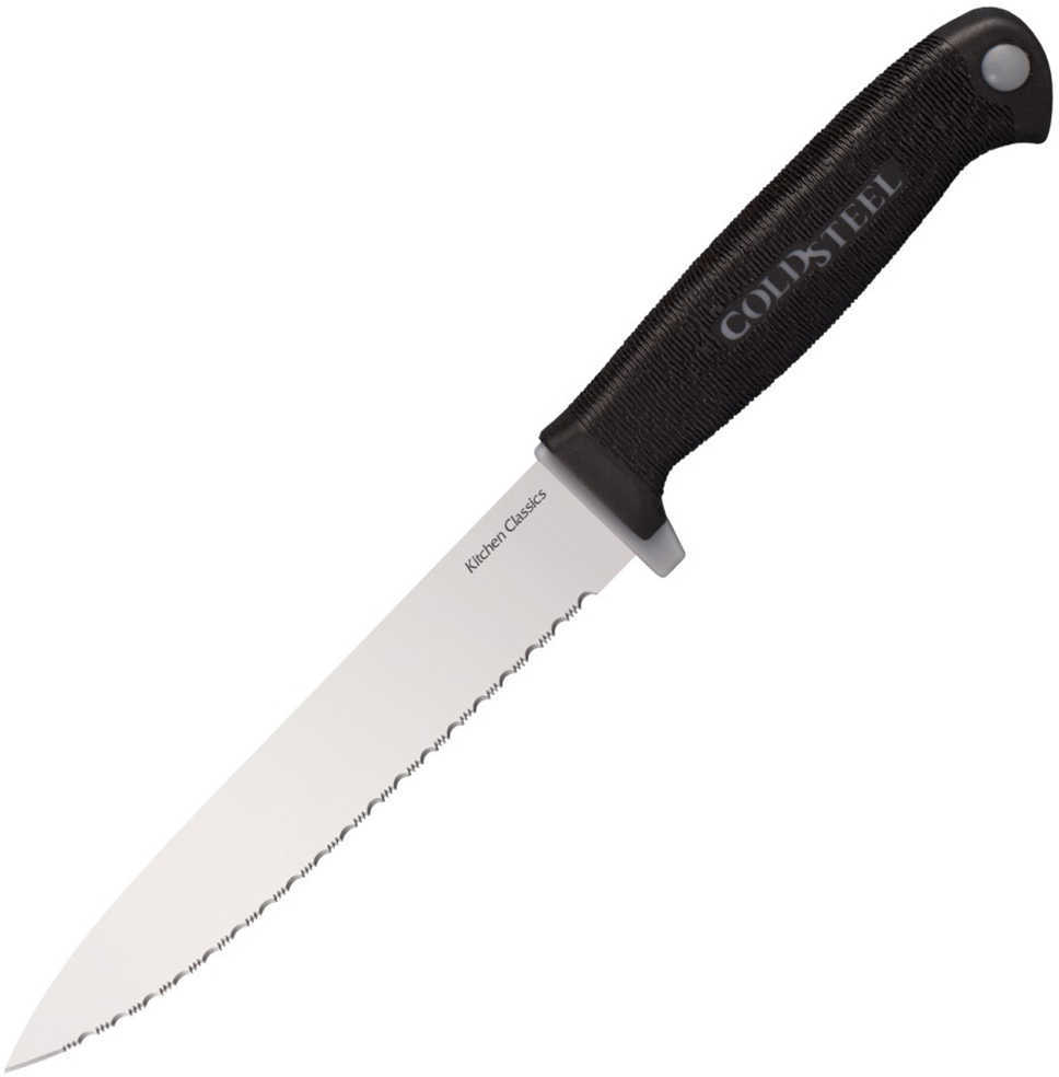Cold Steel Utility Knife 6.0 in Serrated Polymer Handle