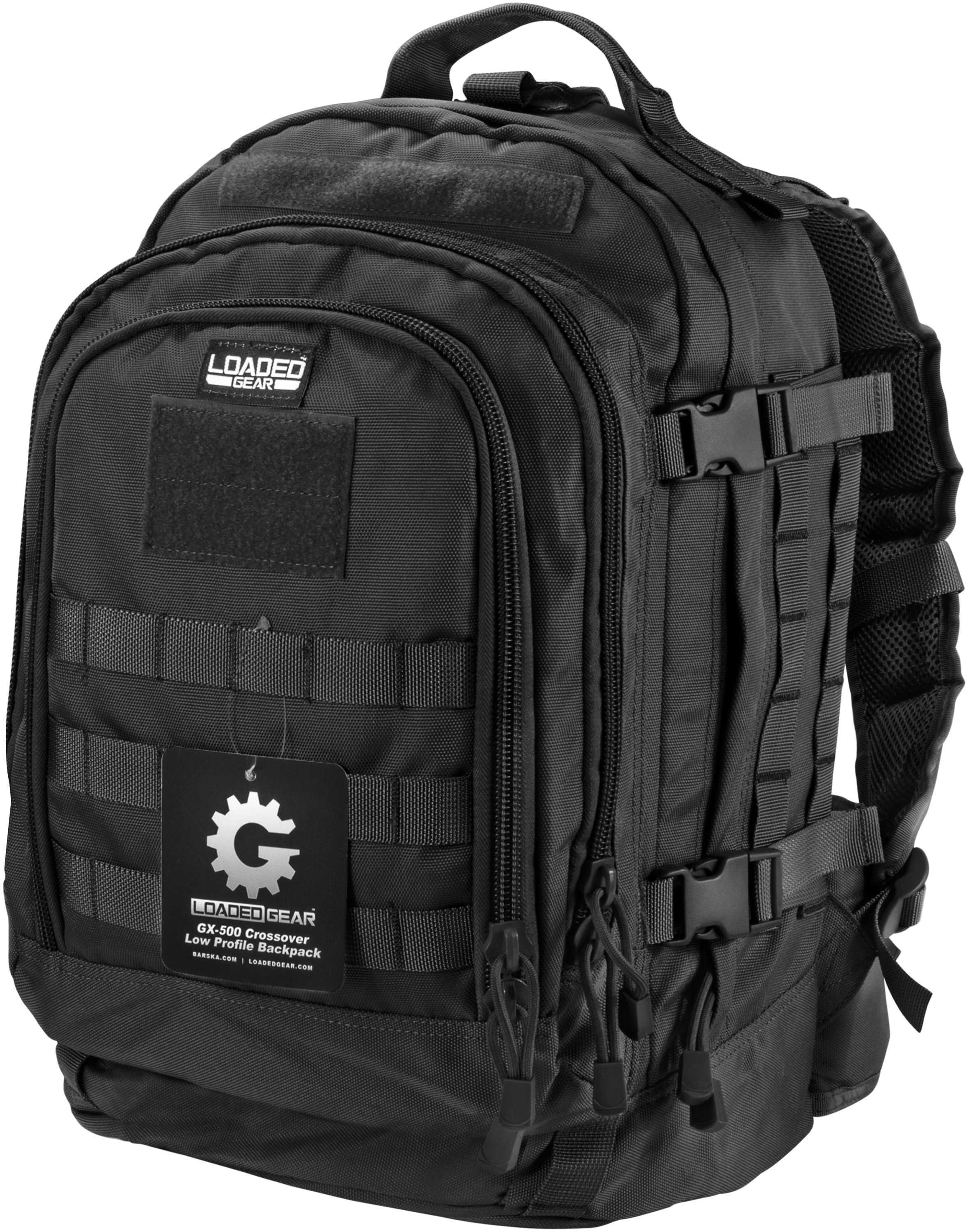 Barska Loaded Gear GX-500 Crossover Utility Backpack-Black