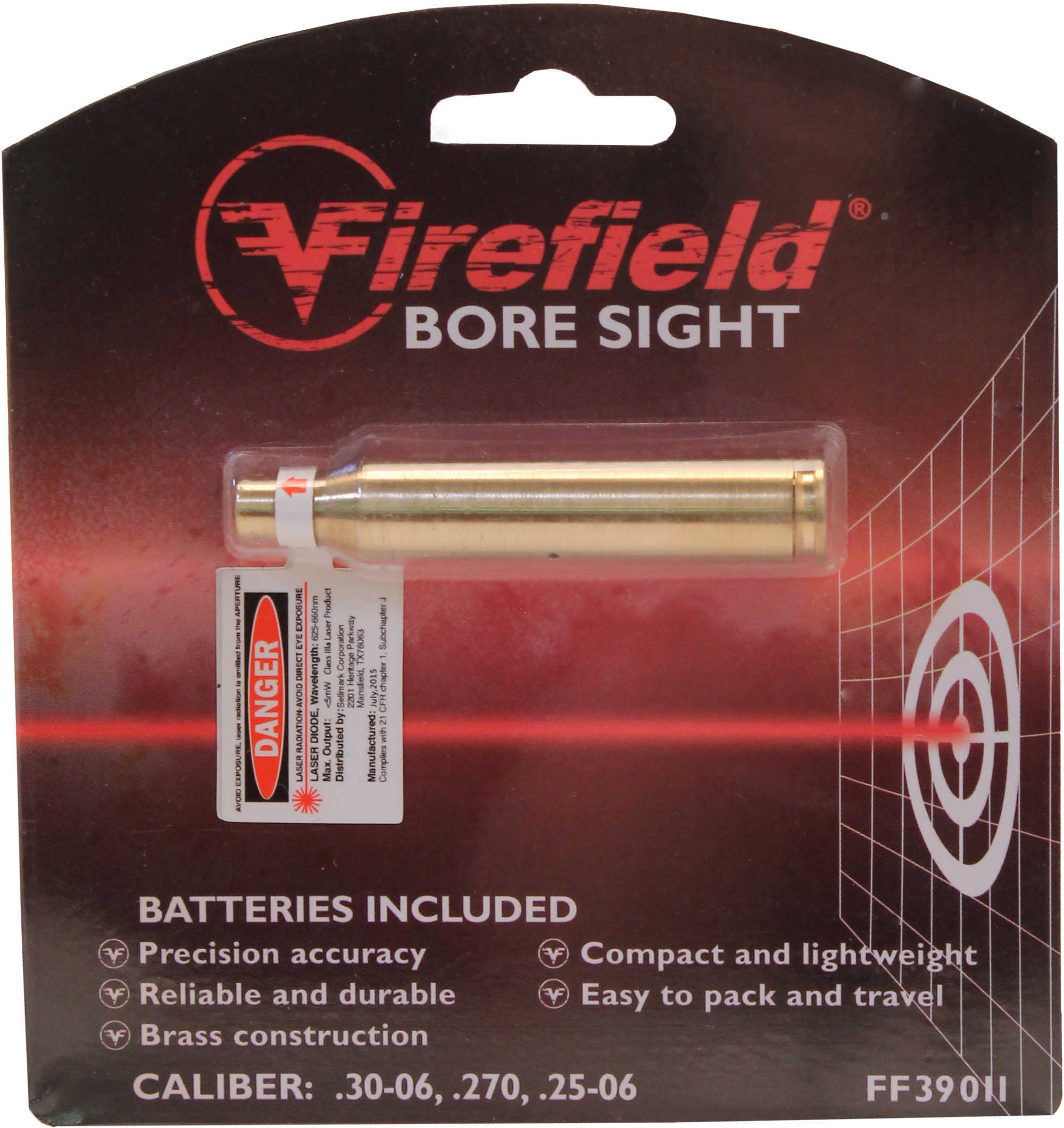 FIREFIELD Ff39011 30-06 INCHAMBER Rd LSR Brass