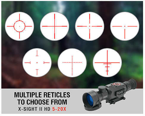 ATN X-Sight II HD 5-20x Digital Day/Night Riflescope