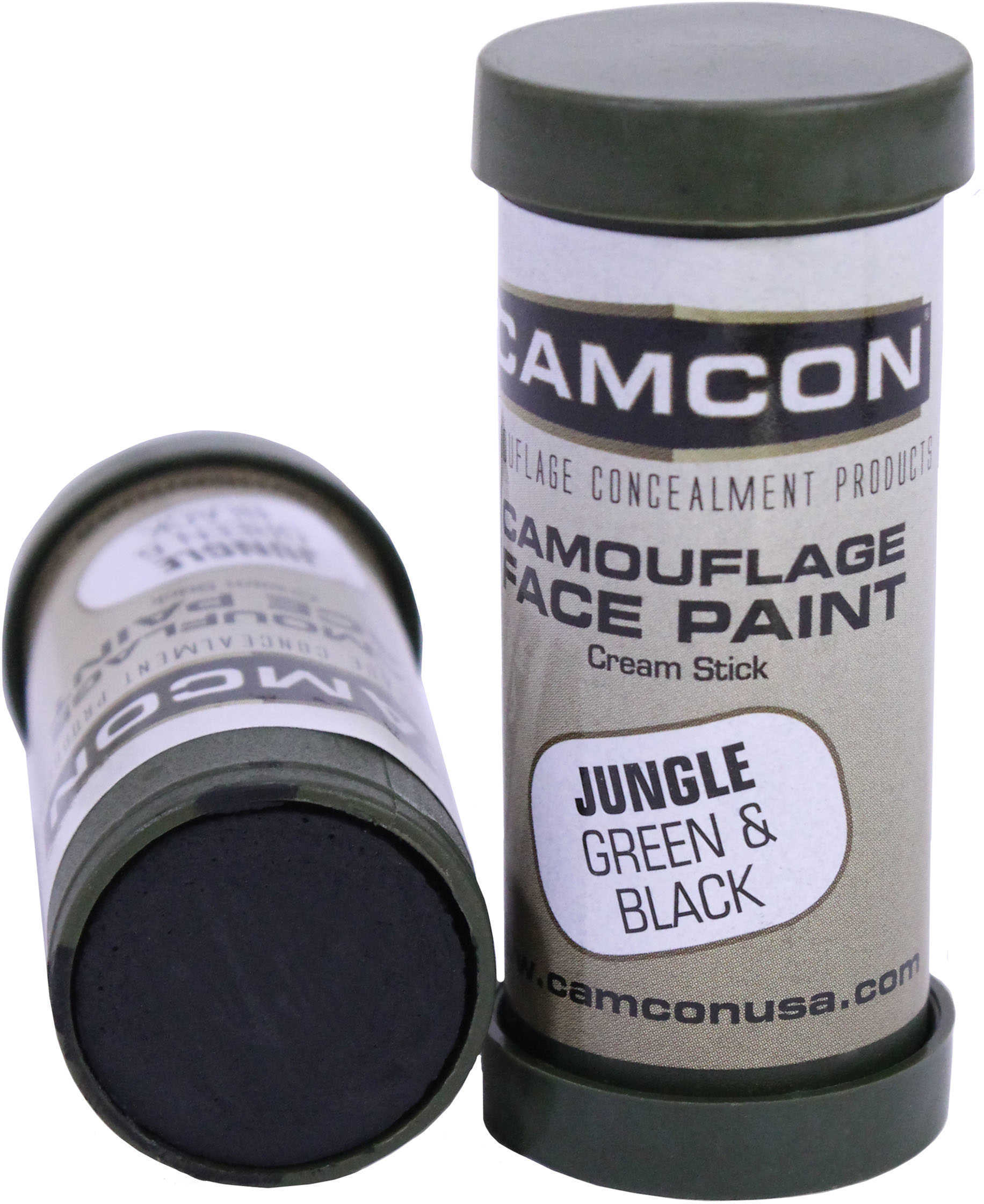 Camcon Face Paint Jungle Grn/Blk 2Pk