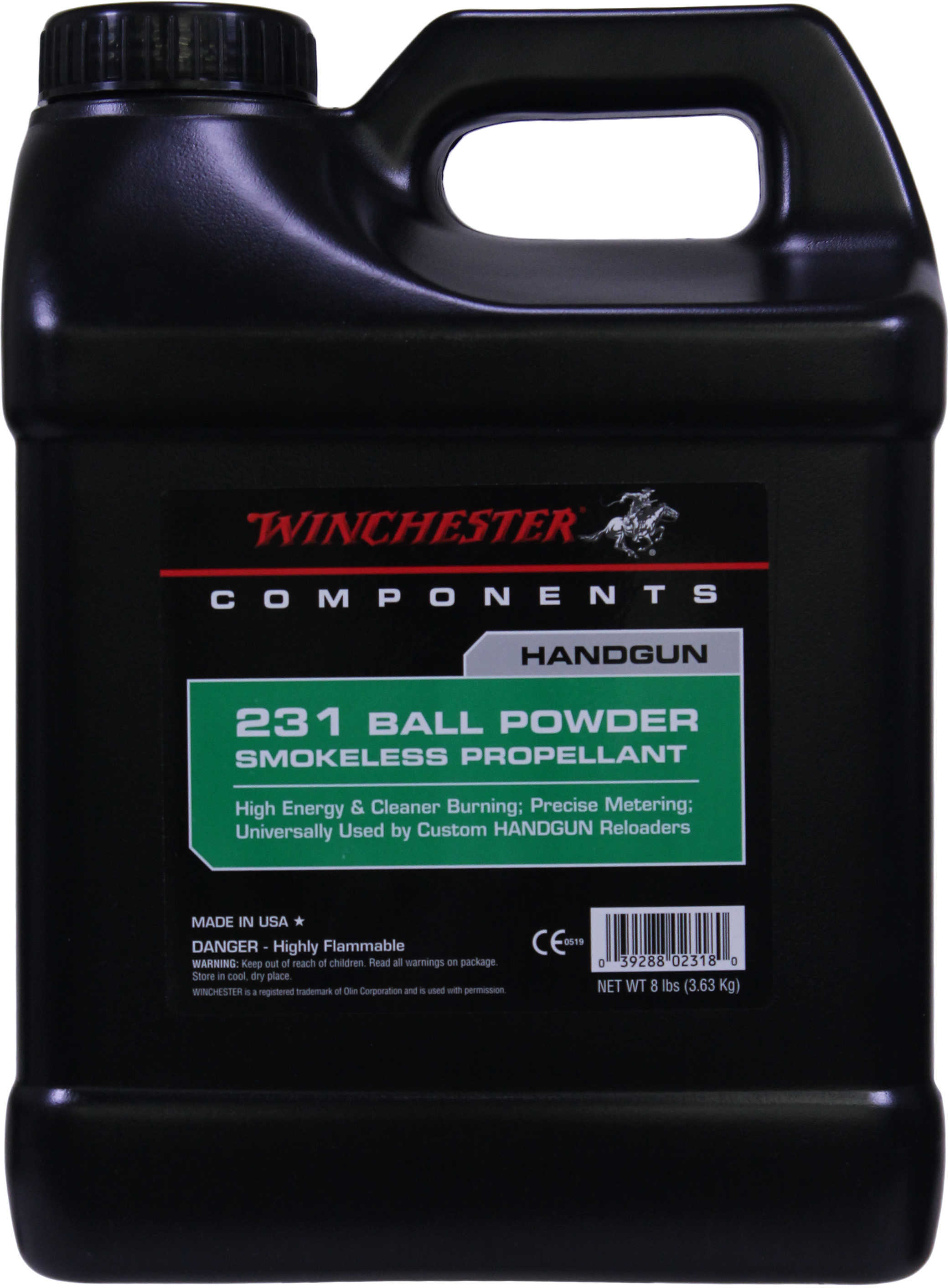 Winchester 231 Smokeless Powder 8 Lbs