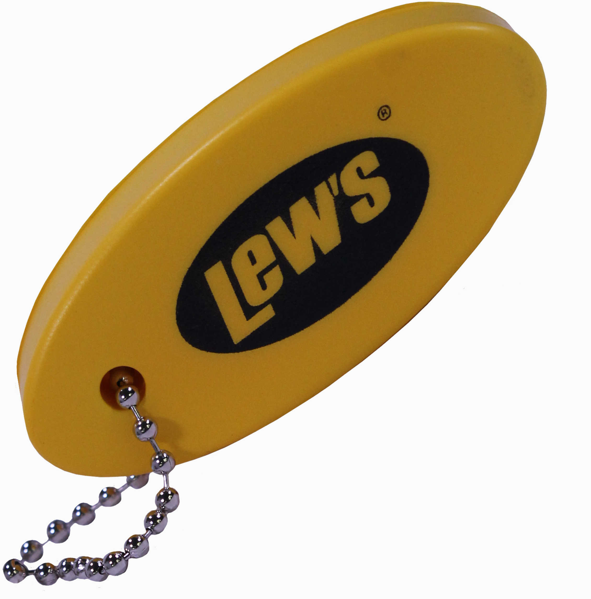 Lew's Floating Key Chain Hi-vis Yellow Flts To 2 Keys Model: Lfkc1