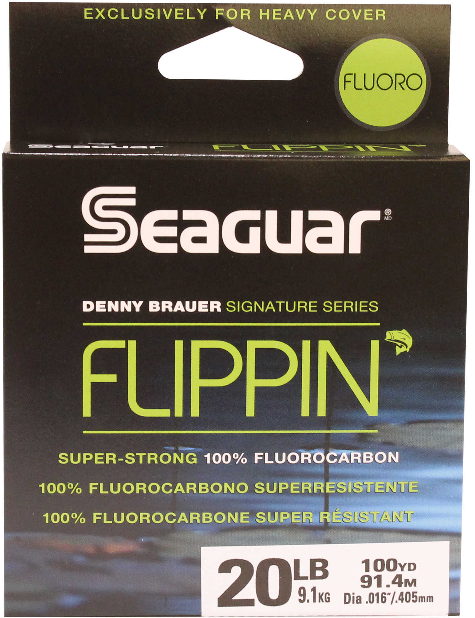 Seaguar Flippin Fluorocarbon Clear 100Yds 20Lb Model: 20FLF-100