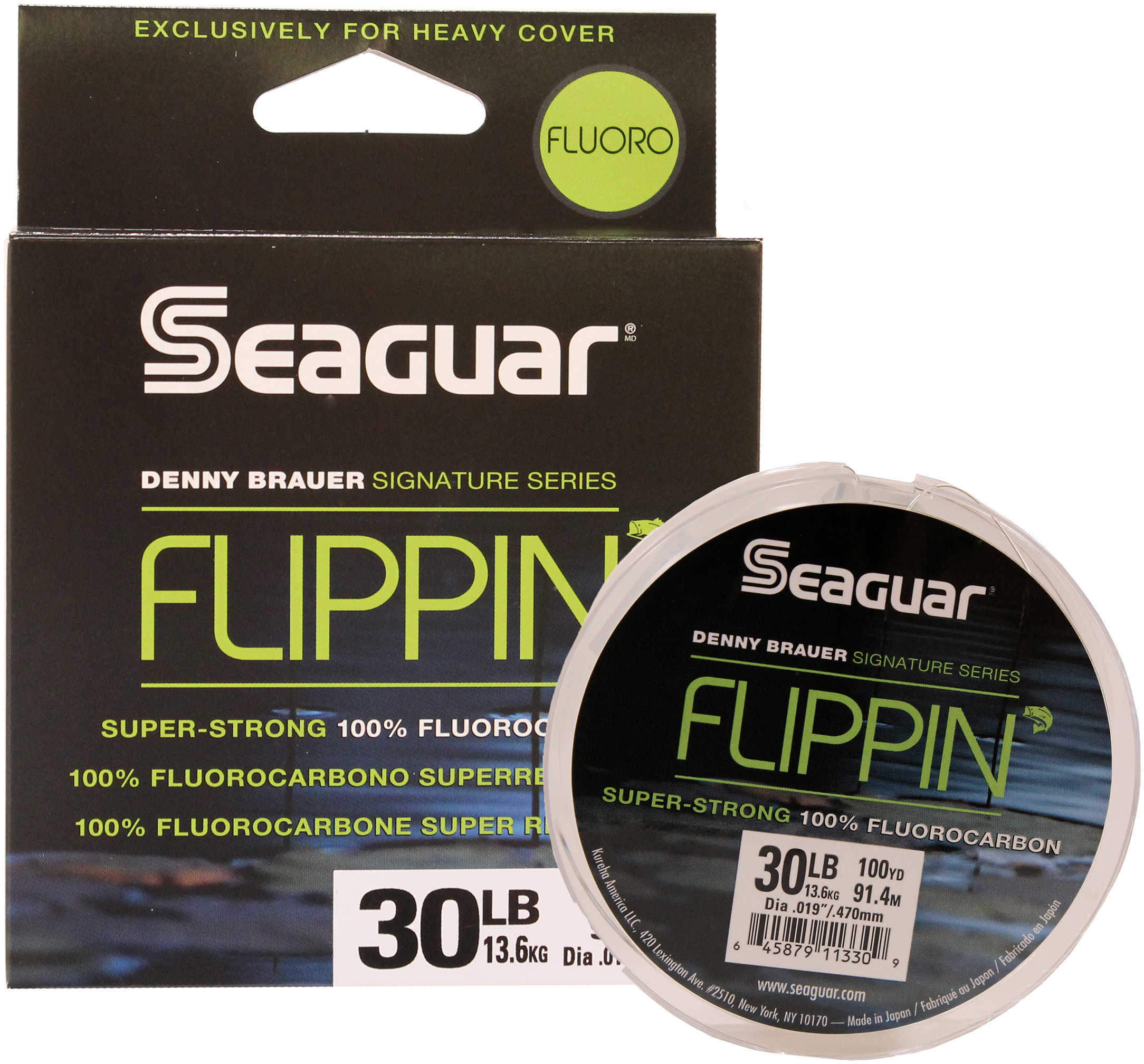 Seaguar Flippin Fluorocarbon Clear 100Yds 30Lb Model: 30FLF-100