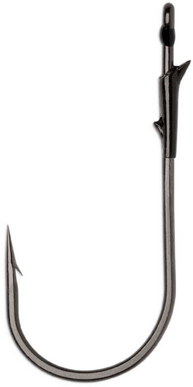 Vmc Heavy Duty Flippin Hook Black Nickel 4/0 4Pk Model: HDFL#4/0BNPP