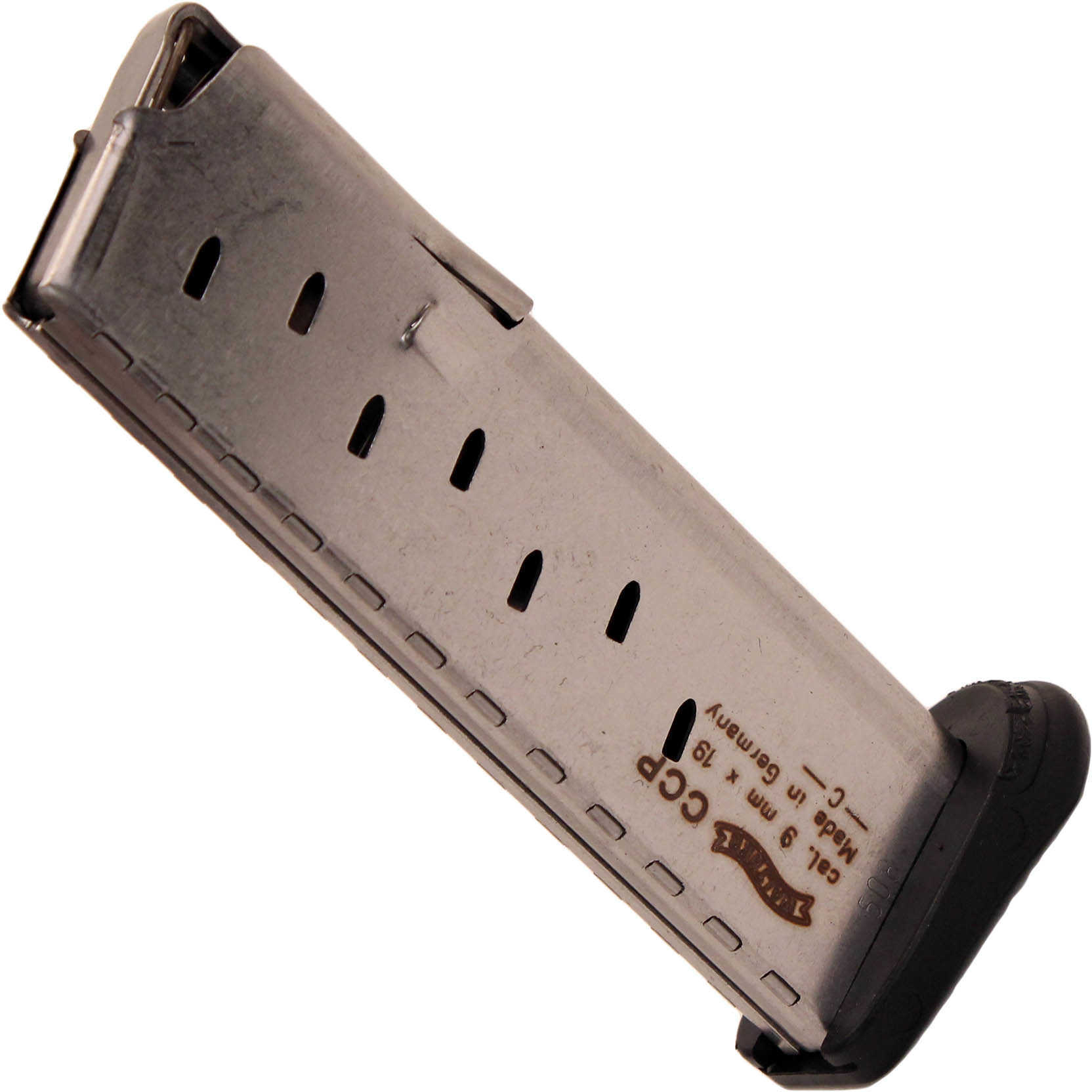 Walther CCP Magazine 9mm Stainless Steel 8/Rd