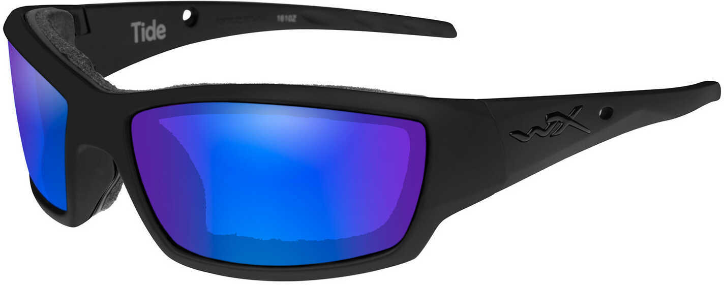 Wiley X Polarized Sunglasses Tide Blue/Gloss Black Model: CCTID09