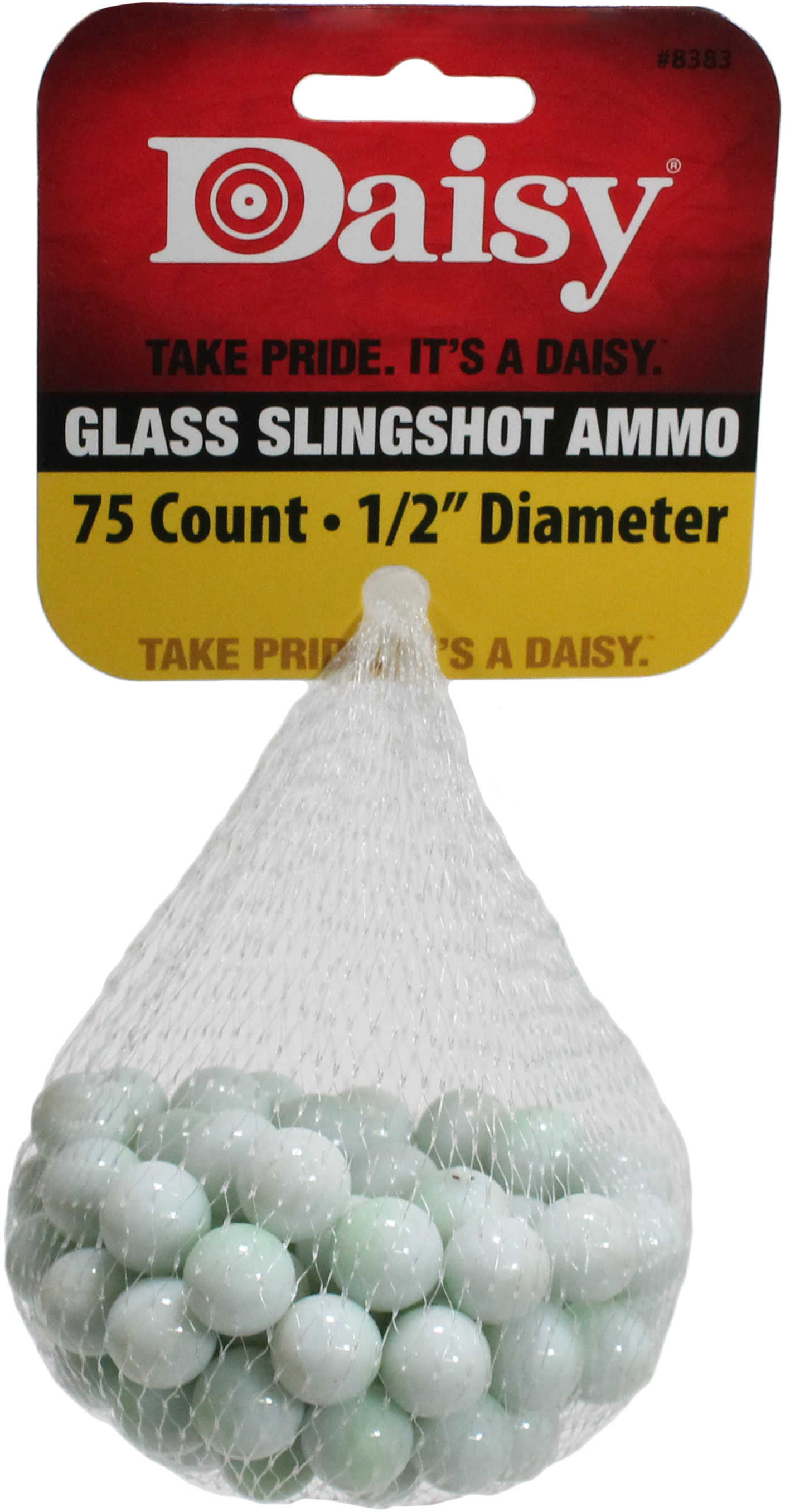 Daisy 1/2in. Slingshot Ammo Glass 75ct. Model: 8383