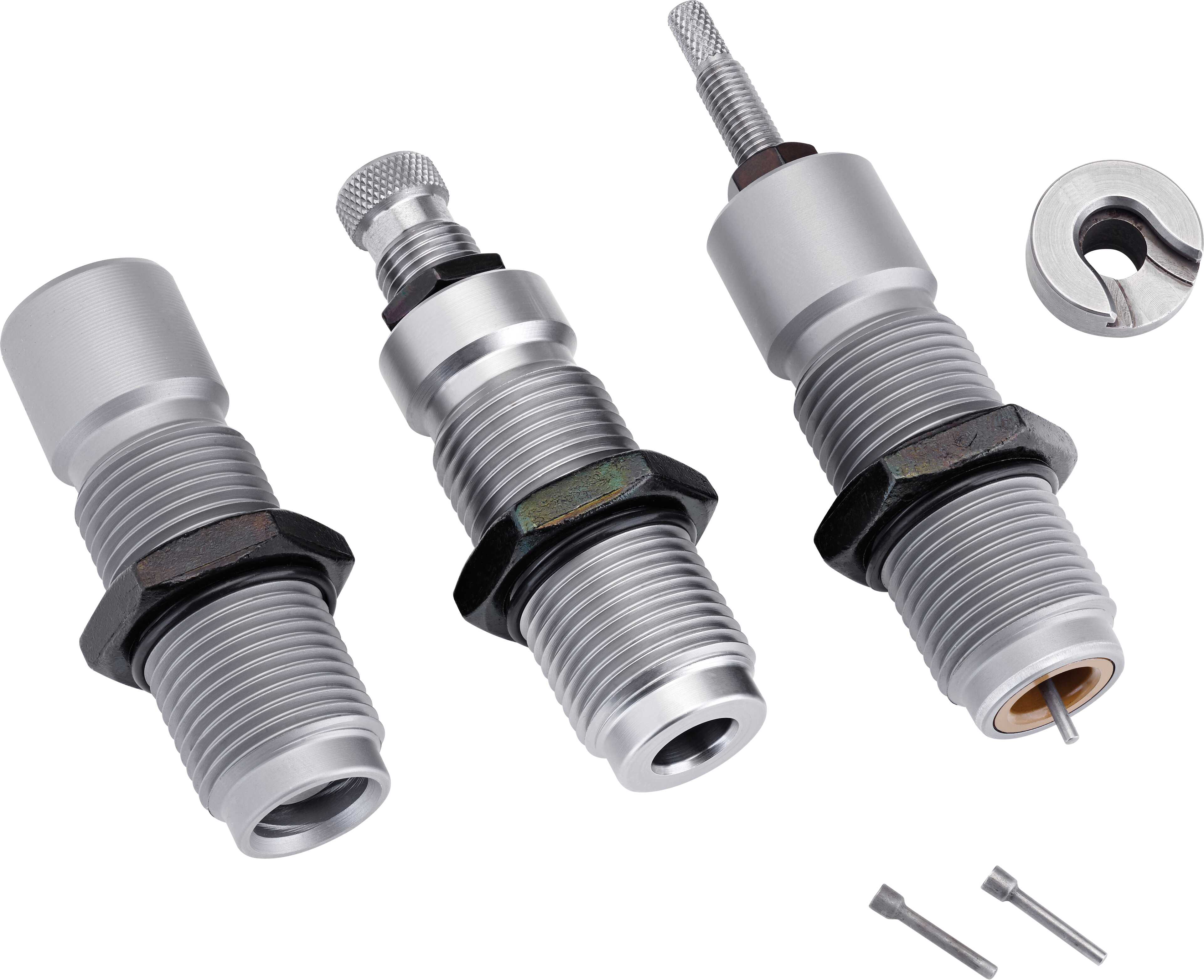 Hornady American Series Reloading Dies 3-Die Set 45 Auto/.451 Shell Holder Included 486554