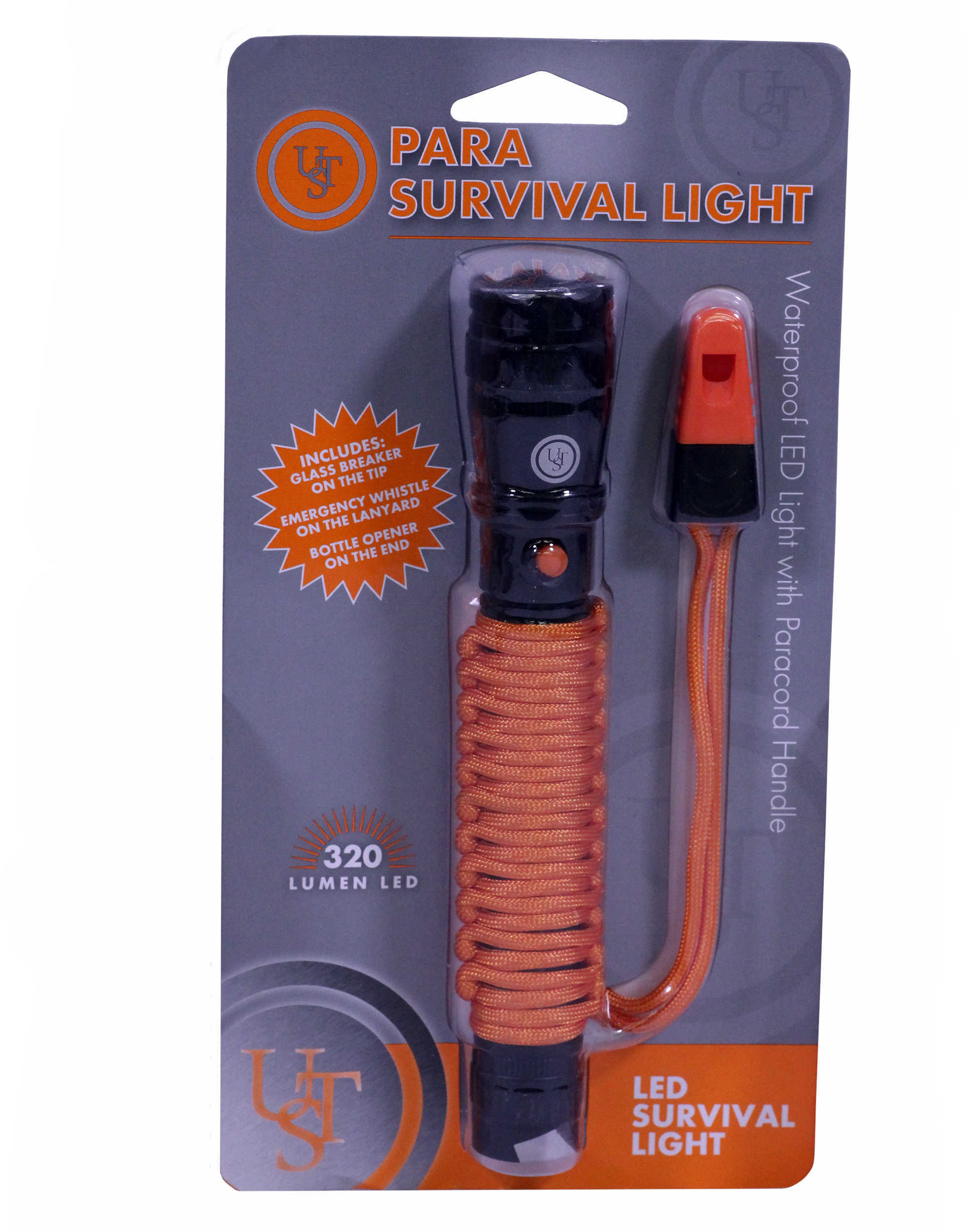 UST - Ultimate Survival Technologies Para Light 3 Modes: High (320 Lumens) Low (100 and SOS Flashing Bl