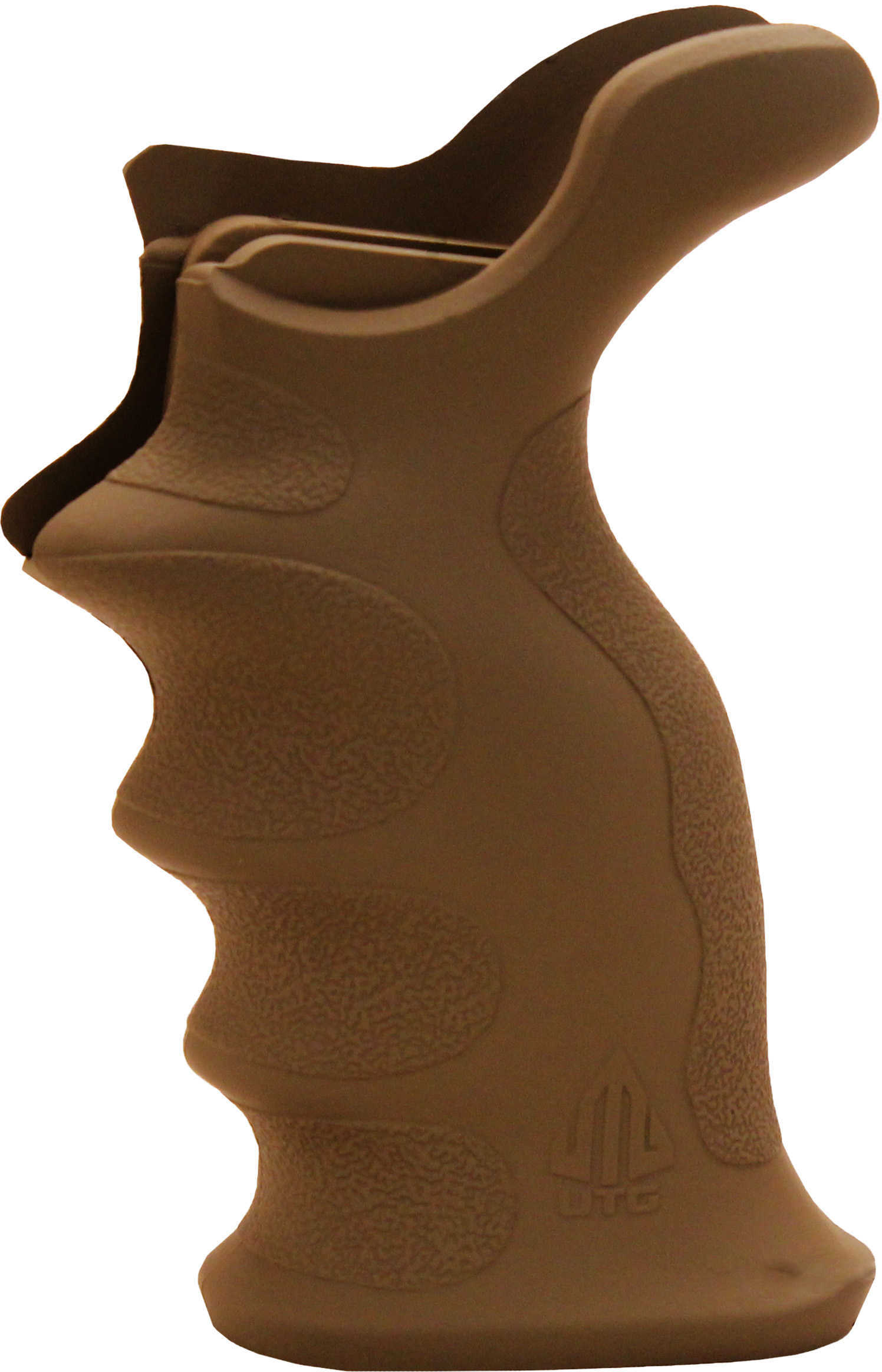 Leapers Inc. - UTG Model 4 Combat Sniper Pistol Grip Fits AR-15/M16 Contoured Finger Grooves with Storage Compartment Fl