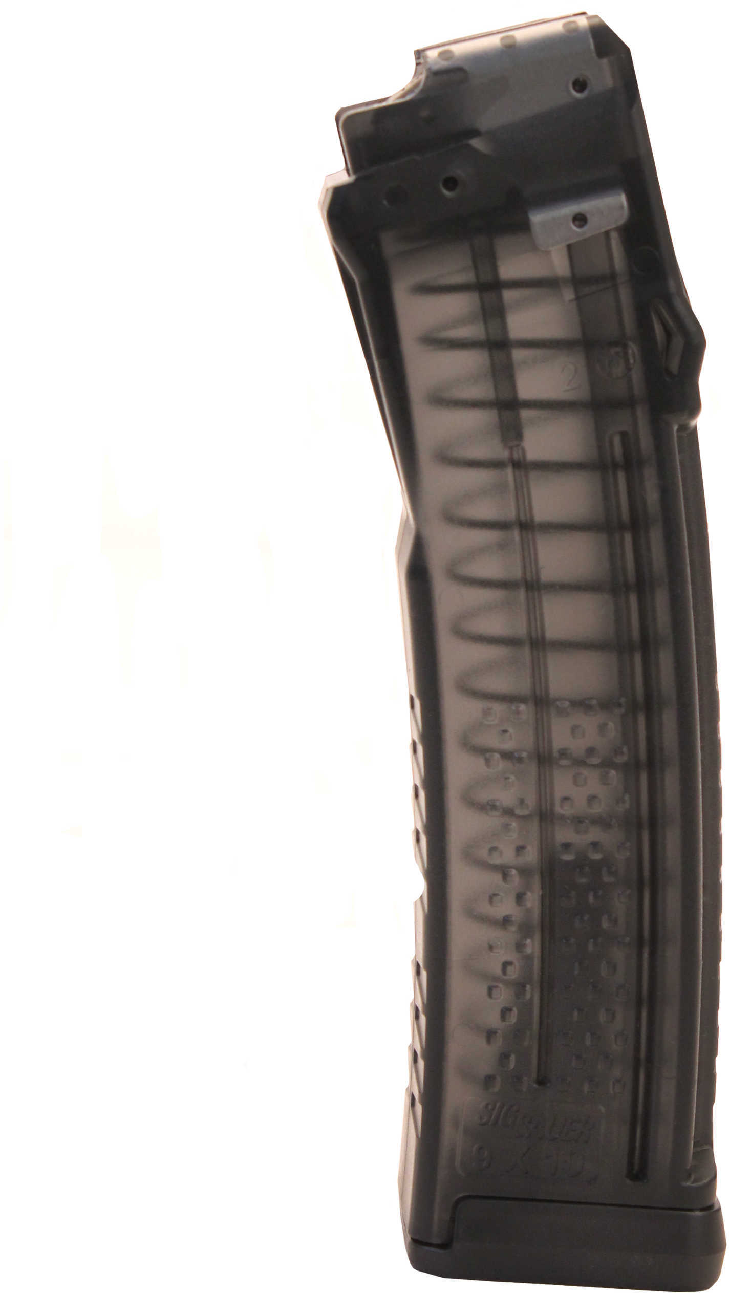 Sig Sauer MAGMPX920KM Sig MPX Gen 2 9mm Luger 20 Round Polymer Black Translucent Finish