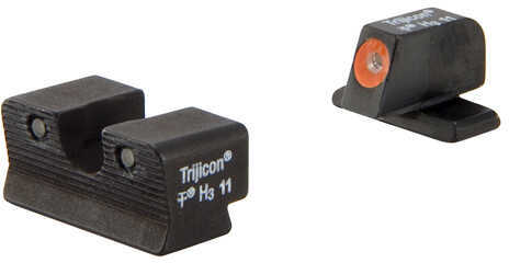 Trijicon 600752 HD Night Sights Springfield XD-S Tritium/Paint Blk
