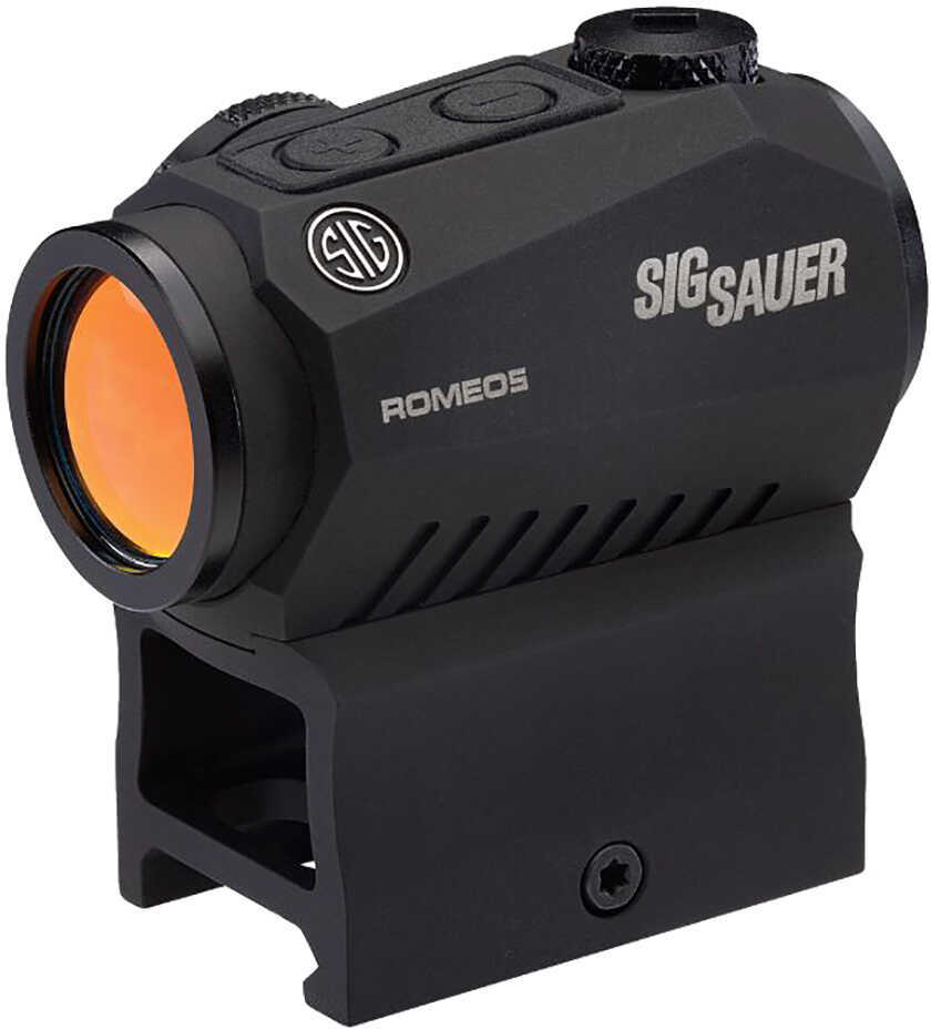 Sig Sauer Electro-Optics SOR52001 Romeo5 1x 20mm Obj Eye Relief 2 MOA Black