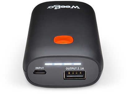 Weego Tour 5200 mAh Rechargeable Battery Pack 4 Wireless USB