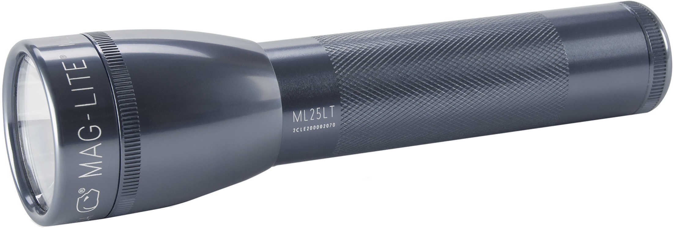 Maglite ML25LT 2-Cell C Gray LED Flashlight