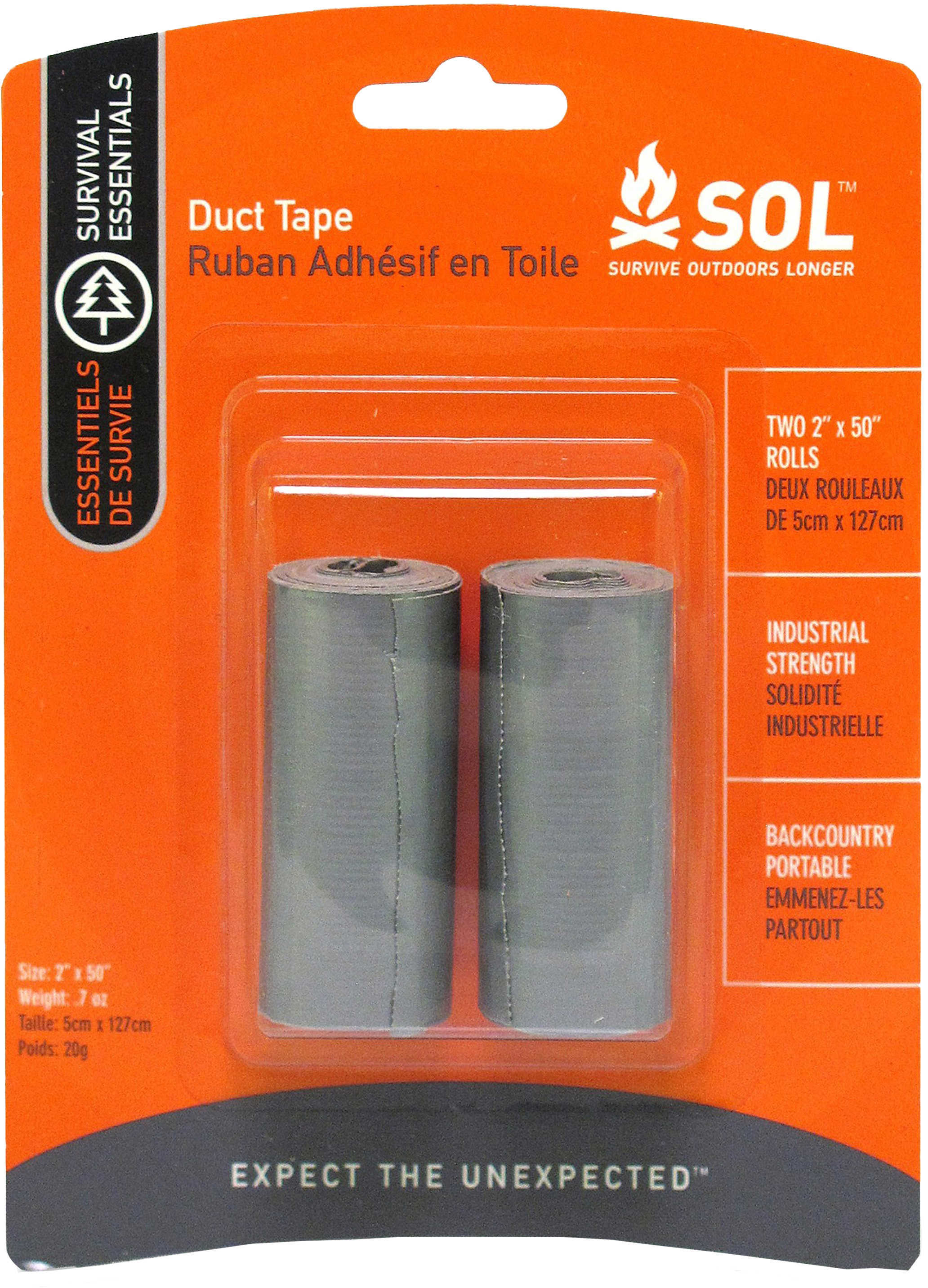 AMK Sol Duct Tape 2 Pack 2"X50" ROLLS