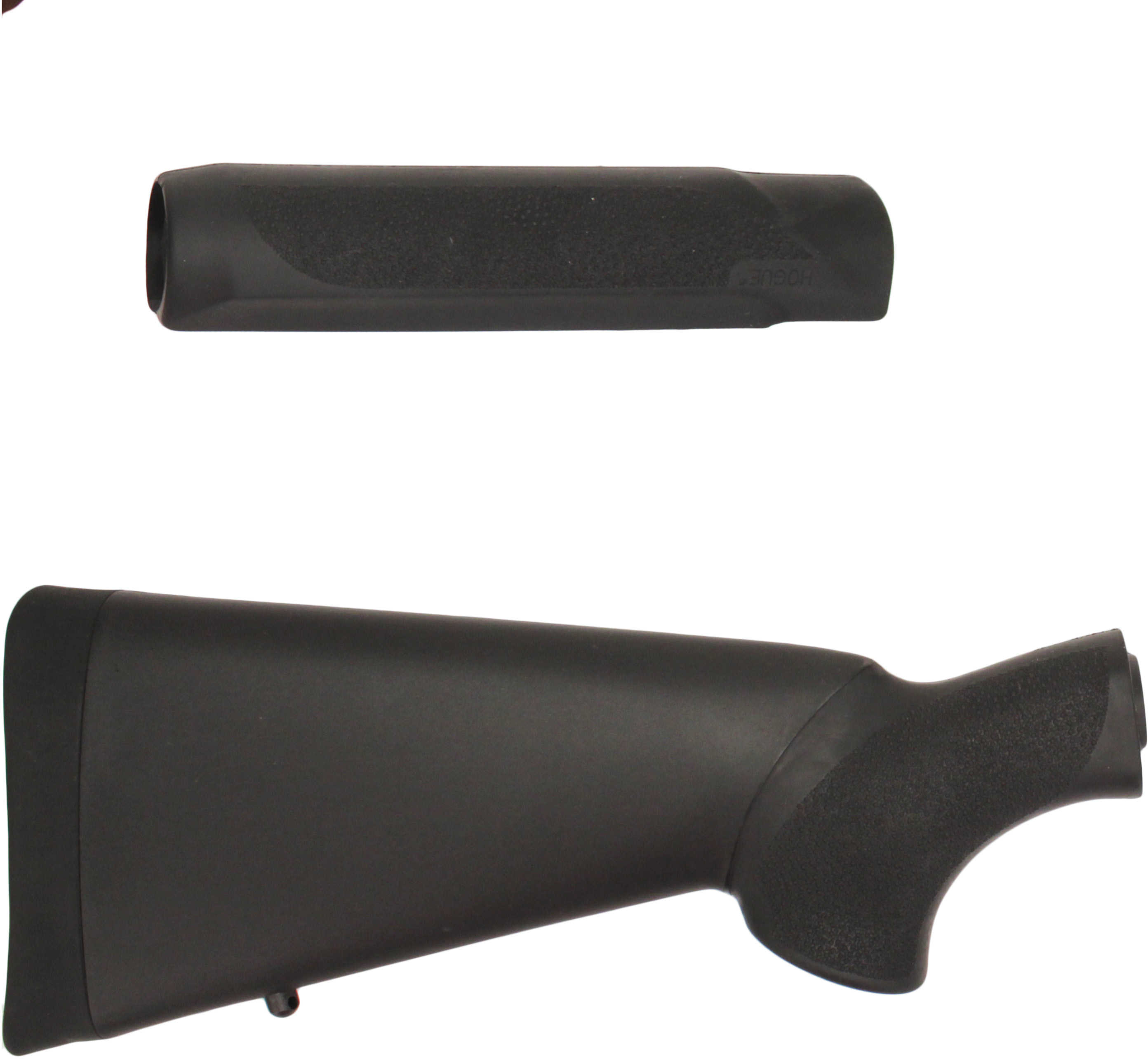 Hogue Stock Mossberg 500 12 Gauge Kit W/Forend Black 5748490 LG