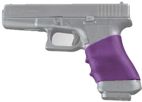 Hogue Rubber Sleeve For GLOCKS And Similar Purple