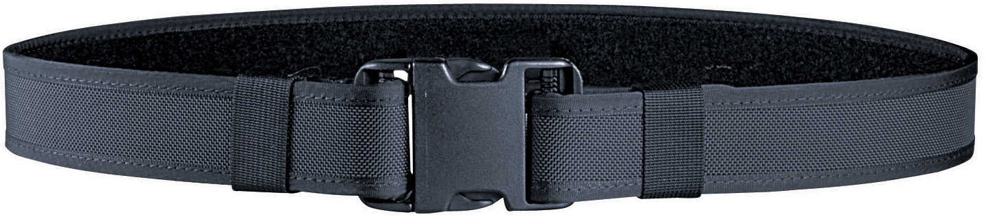 BIANCHI #7202 Gun Belt Large Black Nylon Fits 40"-46"
