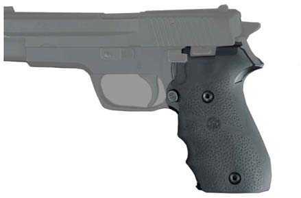 Hogue SIG Sauer P220 American Rubber w Finger Grooves Black