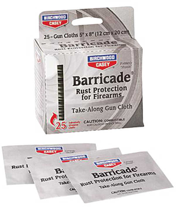 B/C Barricade Rust Protection 25 INDIVIDUALLY Packed Wipes
