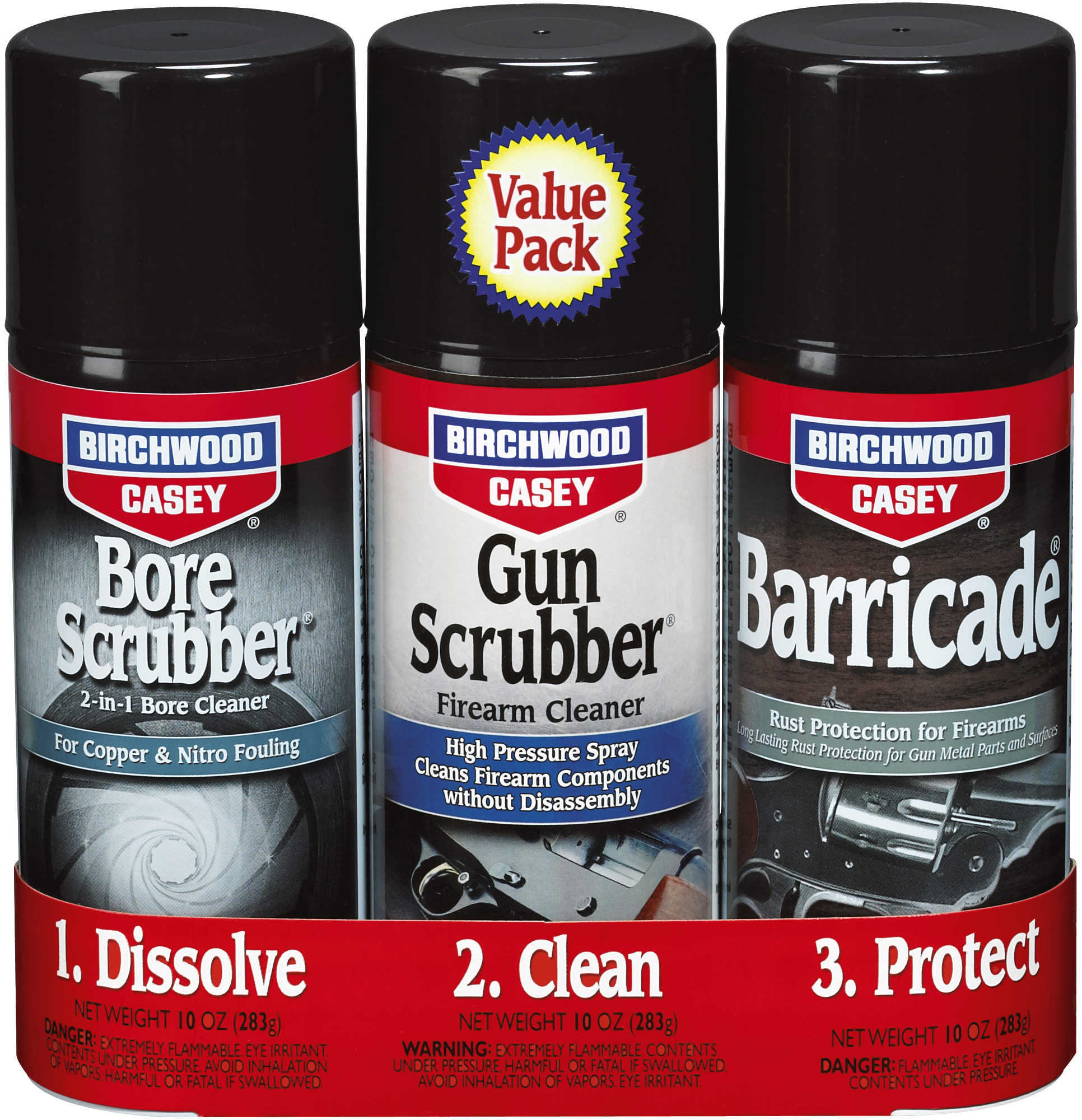 Birchwood Casey Gun ScrubberBore & Barricade Value Pack Kit