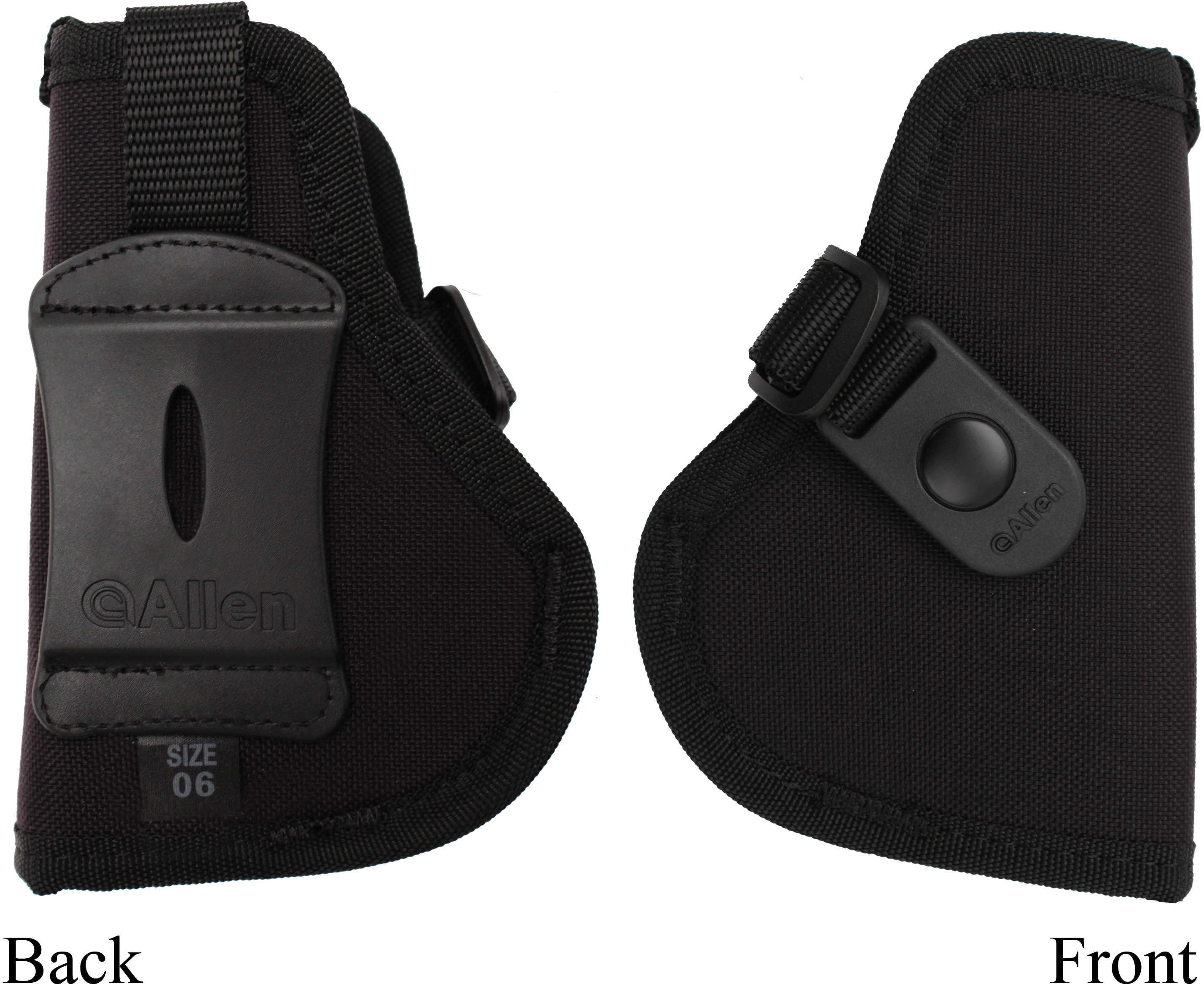Allen 44806 Cortez Black Polyester/Nylon Belt for Glock 26,27 Right Hand