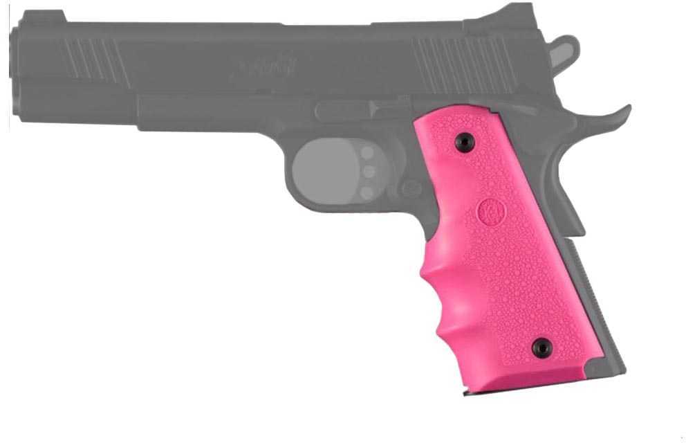 Hogue Colt Government Grips .45 1911 Rubber-img-1