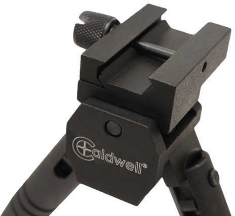 Caldwell AR-15 Prone Shooting Bipod 7.5 in to 10 in Aluminum Black Model: 521123