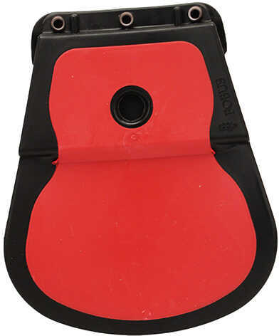 Fobus Magazine Pouch Double Mag Paddle Fits .22/.380 Single-Stack Magazines Except for Glock Ambidextrous 6922P