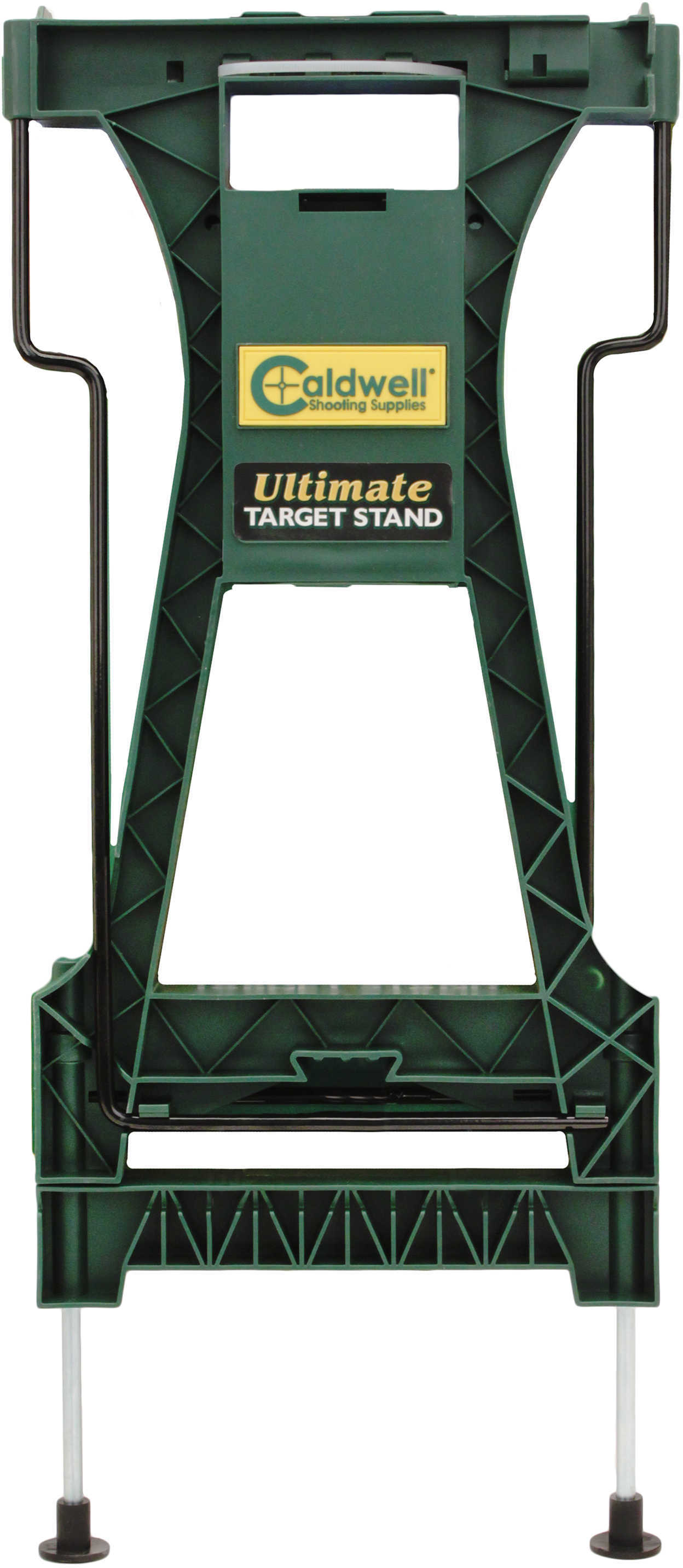 Caldwell Ultimate Target Stand Steel Frame Arms Polymer SStand Body Green 707055