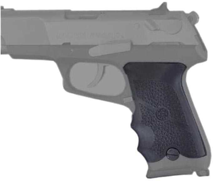 Hogue Ruger P85 P91 Rubber Grips With Finger Grooves