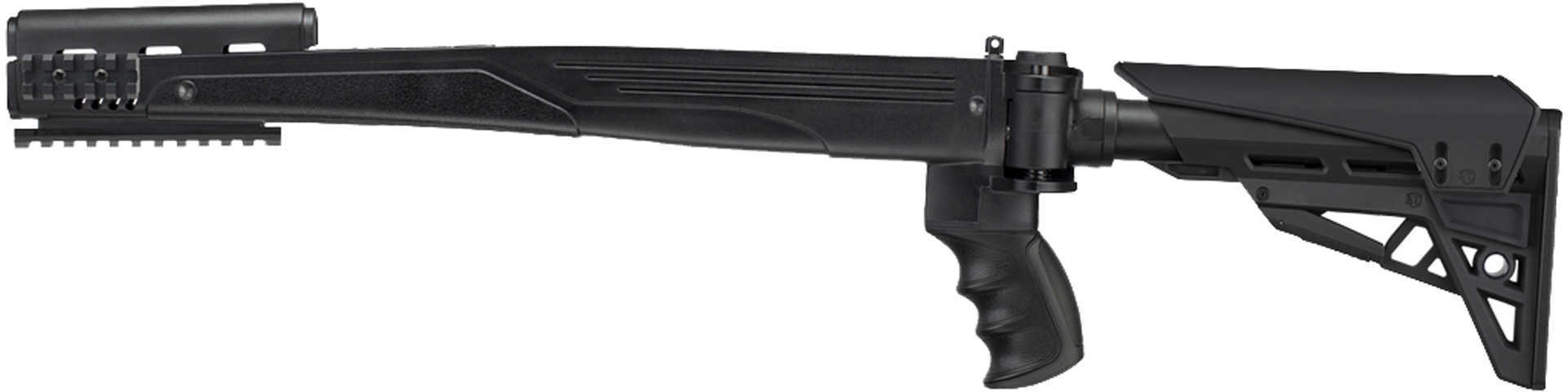 ATI Outdoors B2101232 Strikeforce Black Synthetic Chassis With Fully Adjustable Folding Stock, X-1 Style Grip, Fits SKS