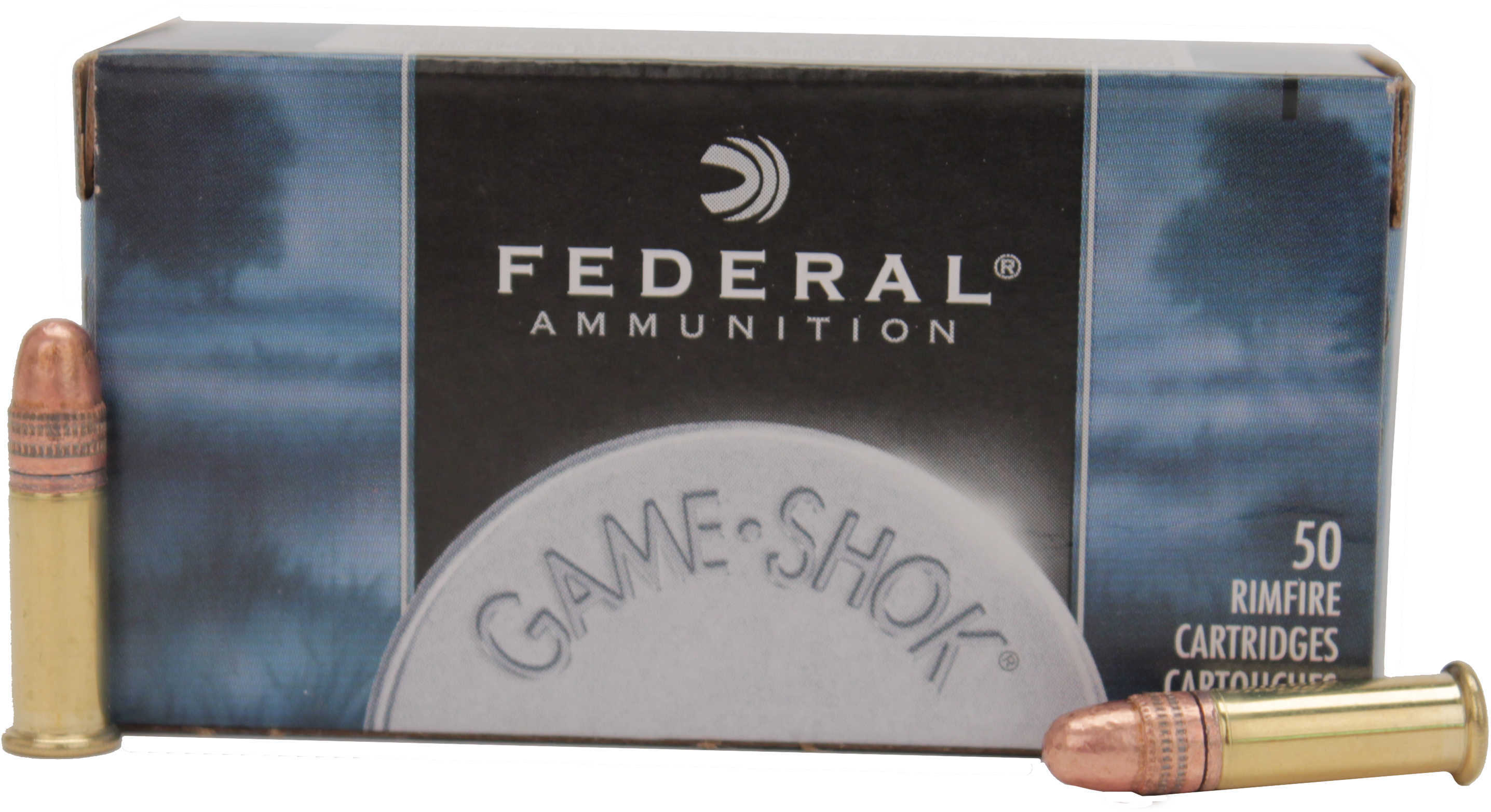 Federal Game-Shok Rimfire Ammunition .22 LR 40 Gr Cps 50/Box