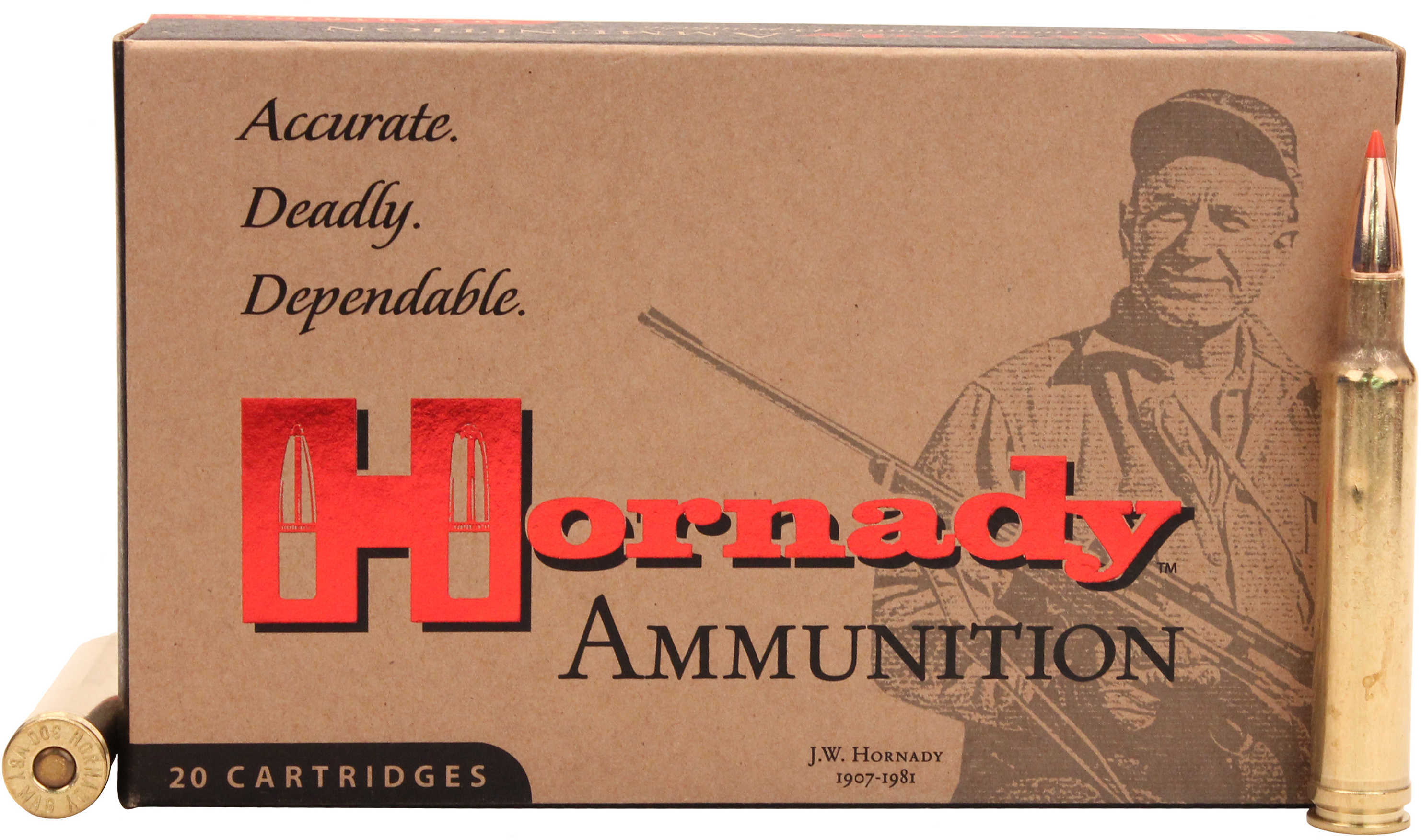 300 Weatherby Mag 180 Grain Ballistic Tip 20 Rounds Hornady Ammunition Magnum