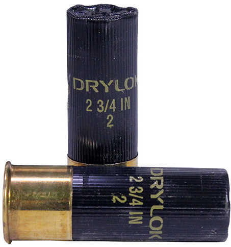 Winchester Drylok Magnum Plated Load 12 ga. 2.75 in. 1 1/4 oz. 2 Shot 25 rd. Model: XSM122