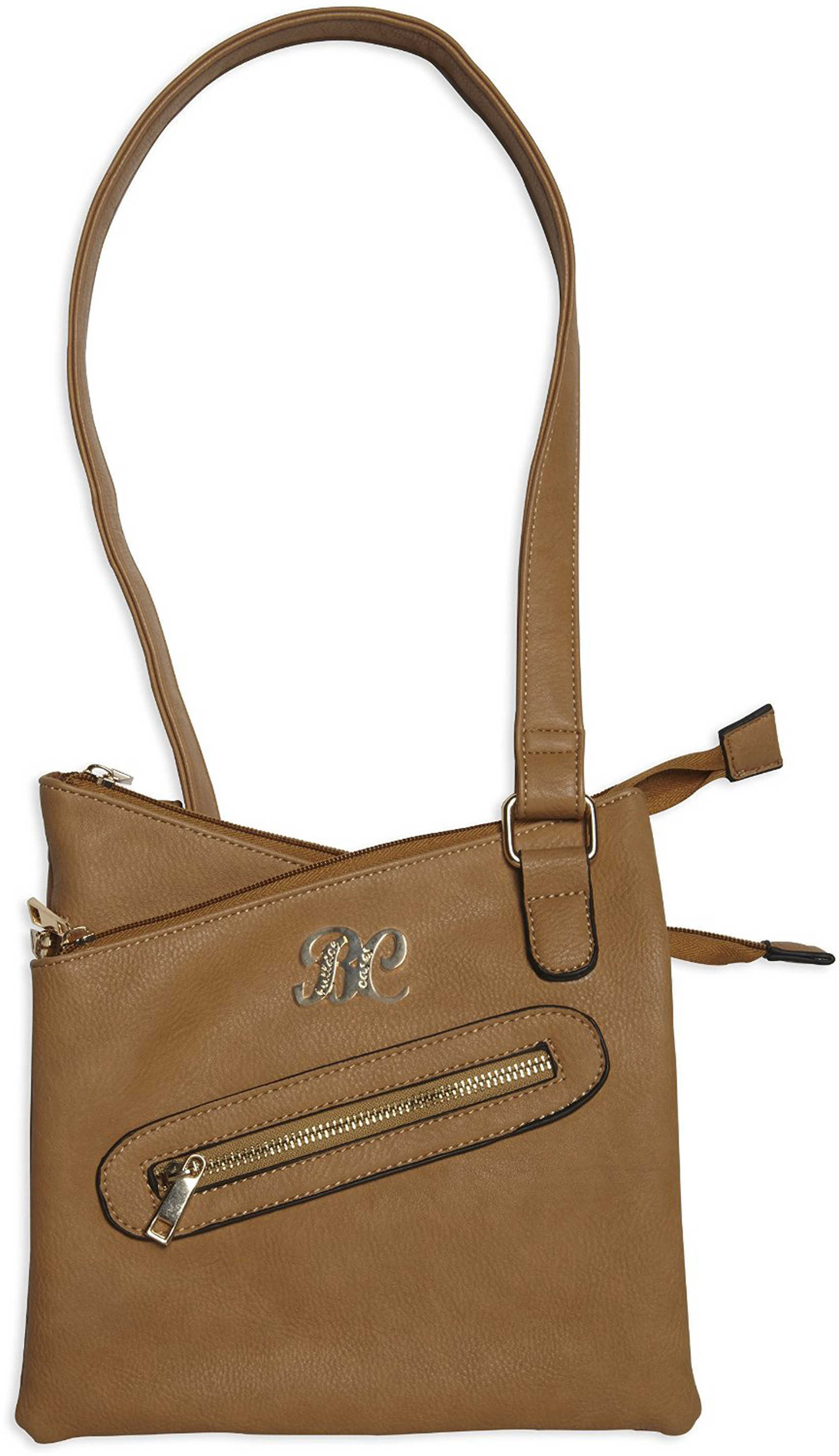 Bulldog Concealed Carrie Purse Cross Body Style Tan
