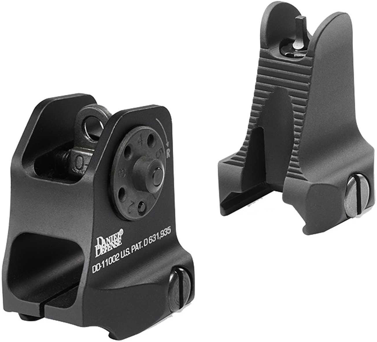 Daniel Def. Rail Mount Fixed Front/Rear Sight Combo