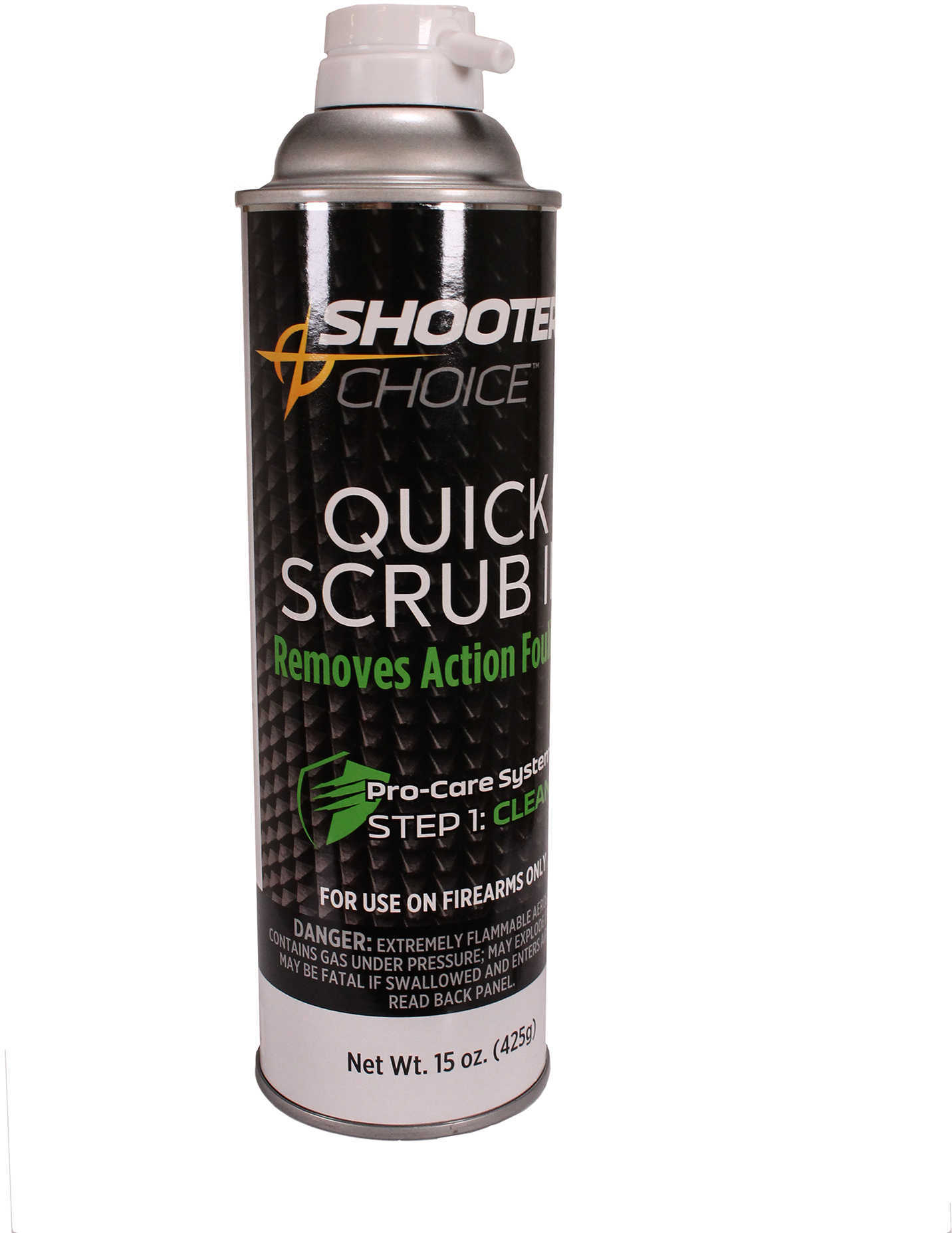 Shooters Choice QUICKSCRUB III Cleaner/Degreaser Foam 15Oz.
