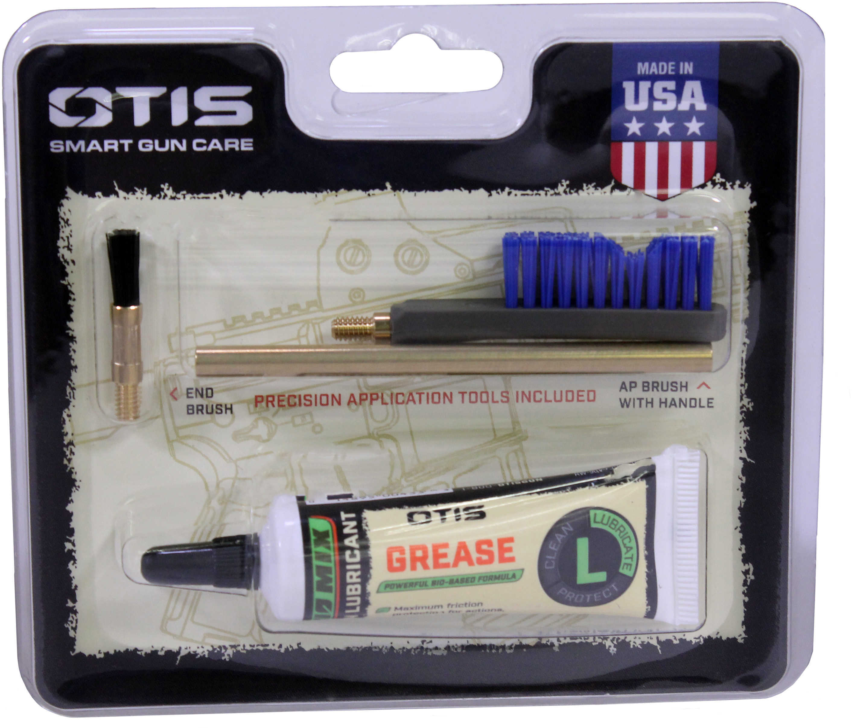 Otis Grease .5Oz Tube W/Applicator Brushes And Rod