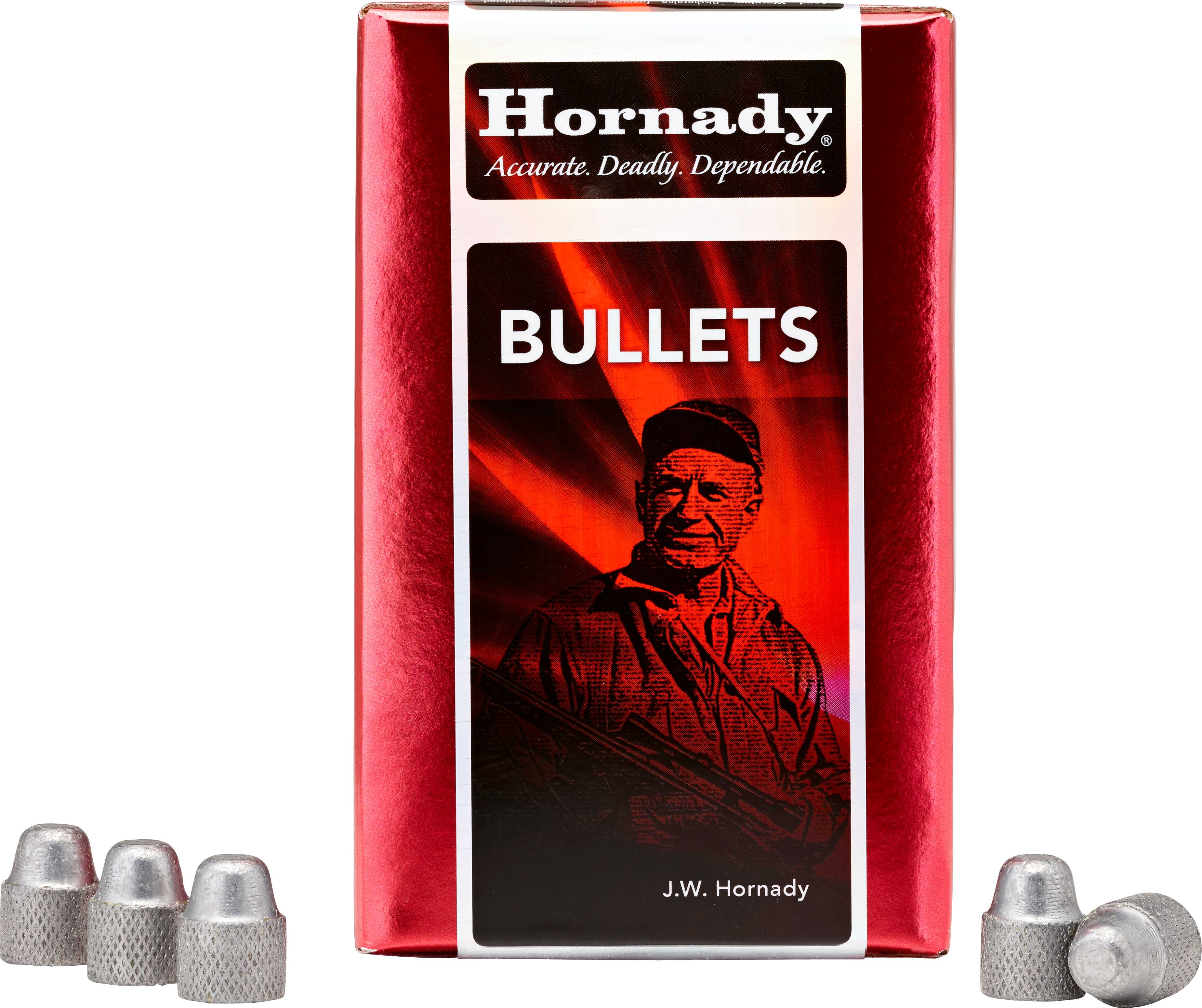 Hornady 38 Caliber Bullets 158 Grain SWC Per 300 Md: 10408