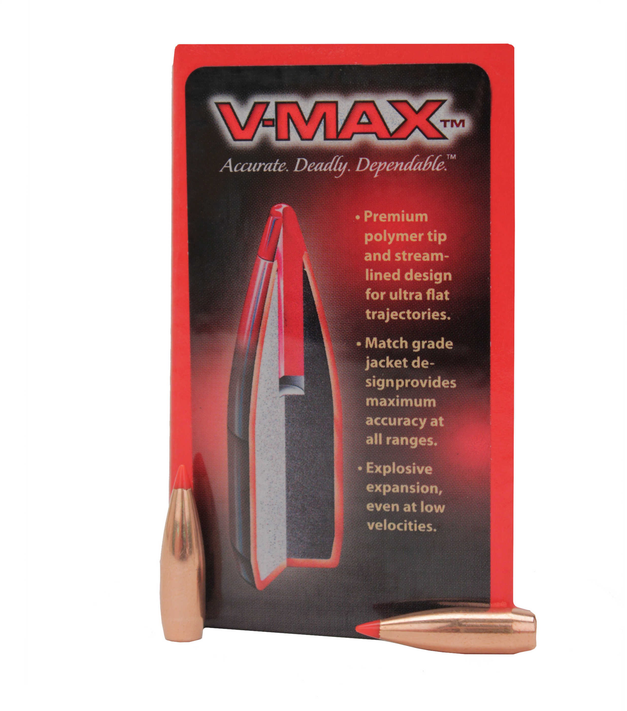Hornady Bullets 6.5MM .264 95 Grain V-Max 100CT