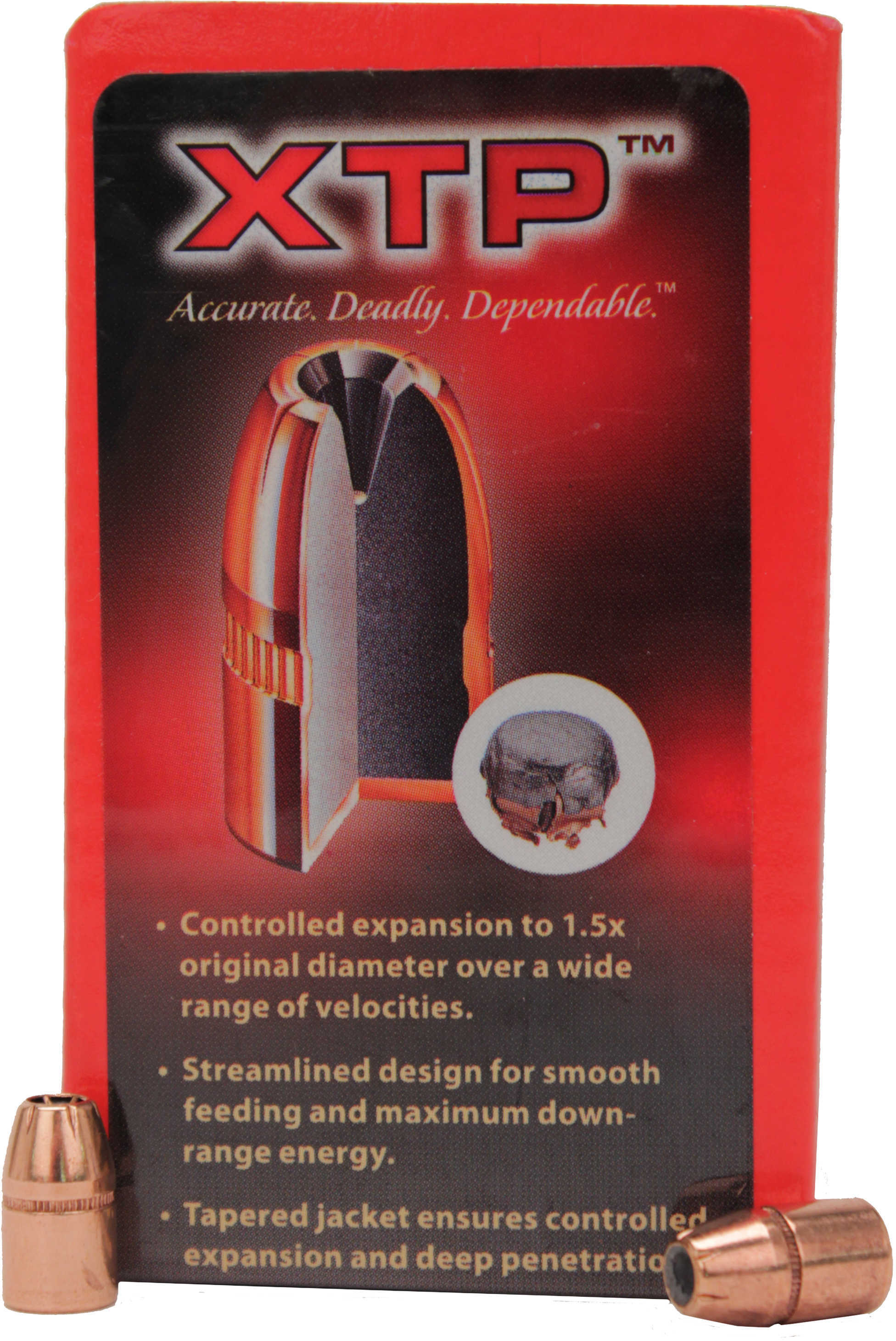Hornady 32 Caliber .312 Diameter 100 Grain Hollow Point XTP With Cannelure 100 Count